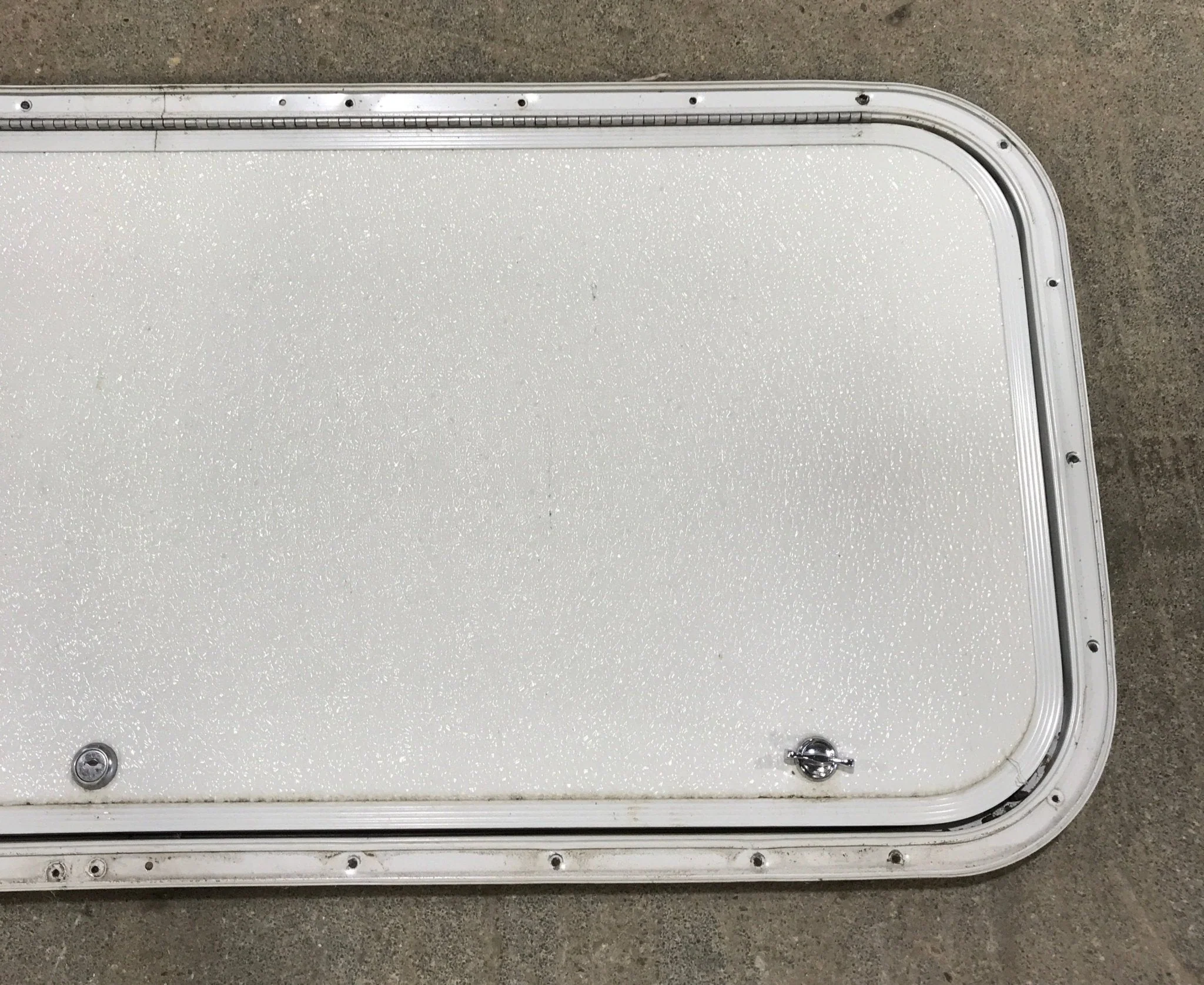 Used Radius Cornered Cargo Door 40" x 16" x 3/4" D - Image 3