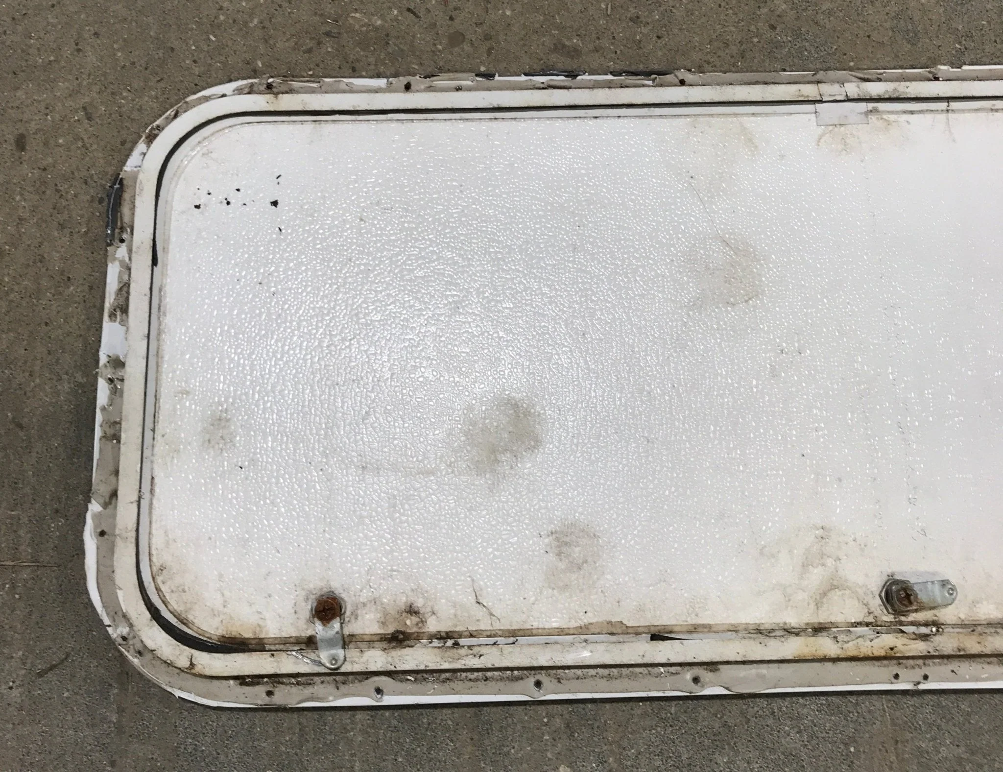 Used Radius Cornered Cargo Door 40" x 16" x 3/4" D - Image 5
