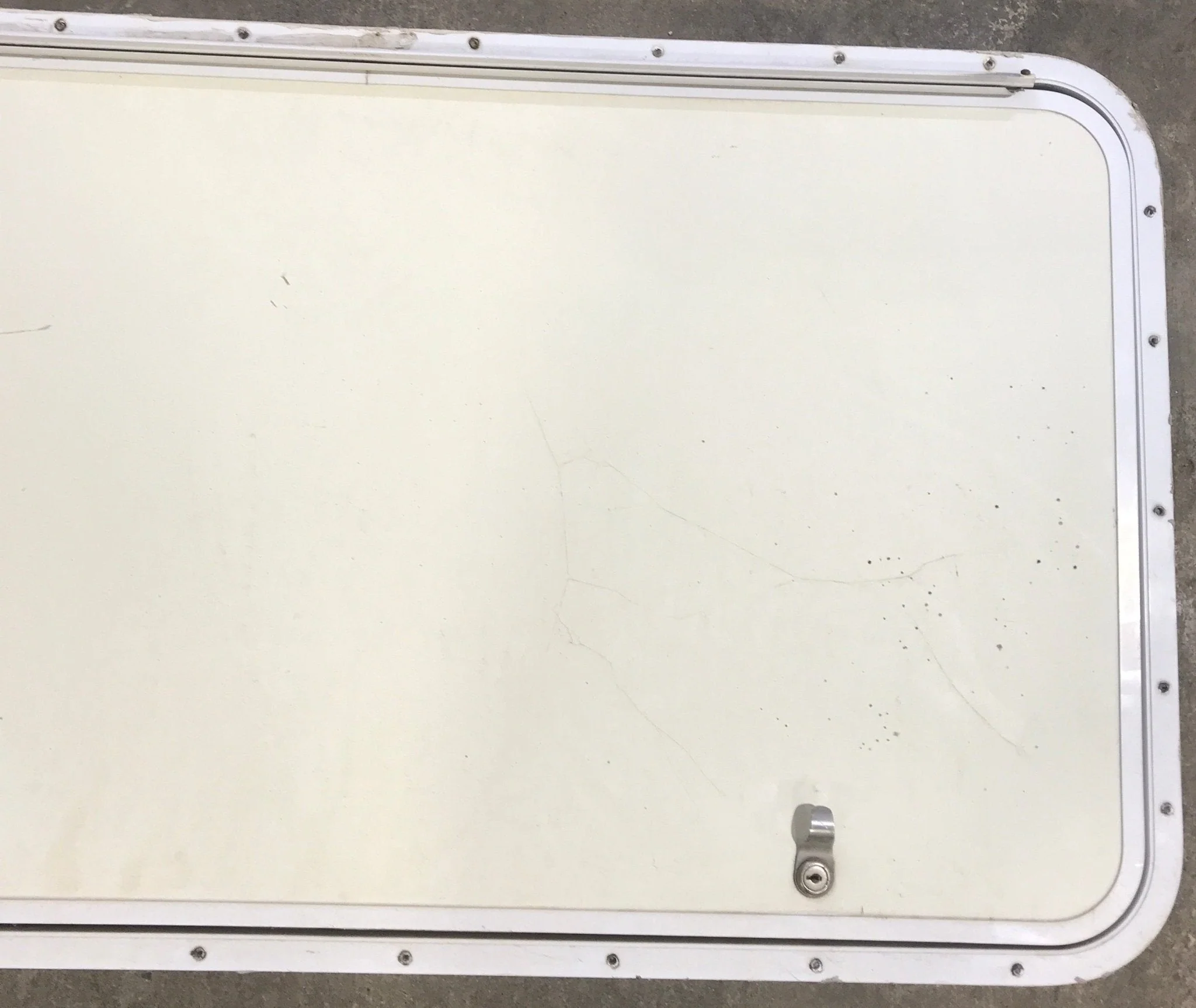Used Radius Cornered Cargo Door 41 3/4" x  22 3/4" x 1 7/8" D - Image 3