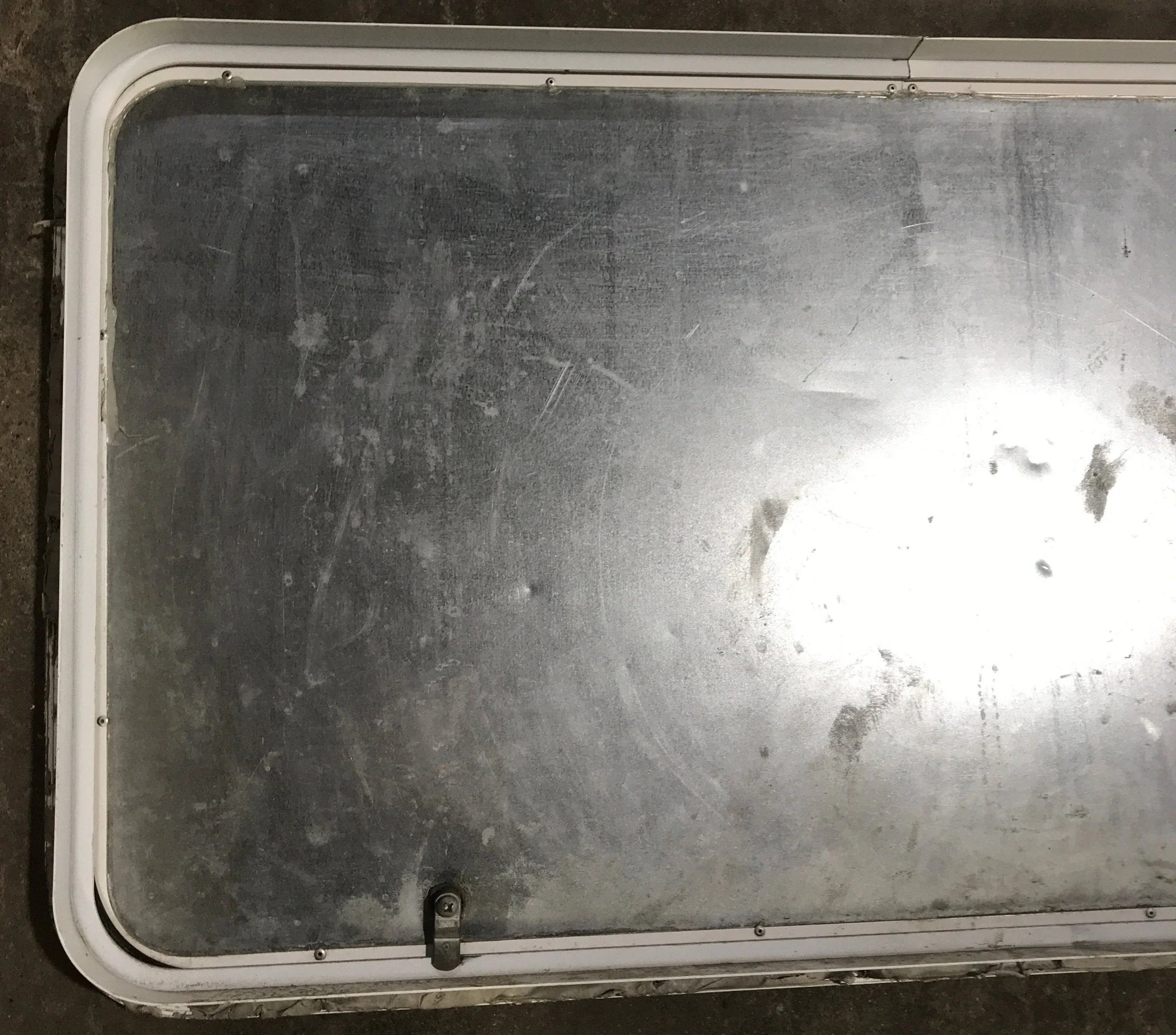 Used Radius Cornered Cargo Door 41 3/4" x  22 3/4" x 1 7/8" D - Image 4