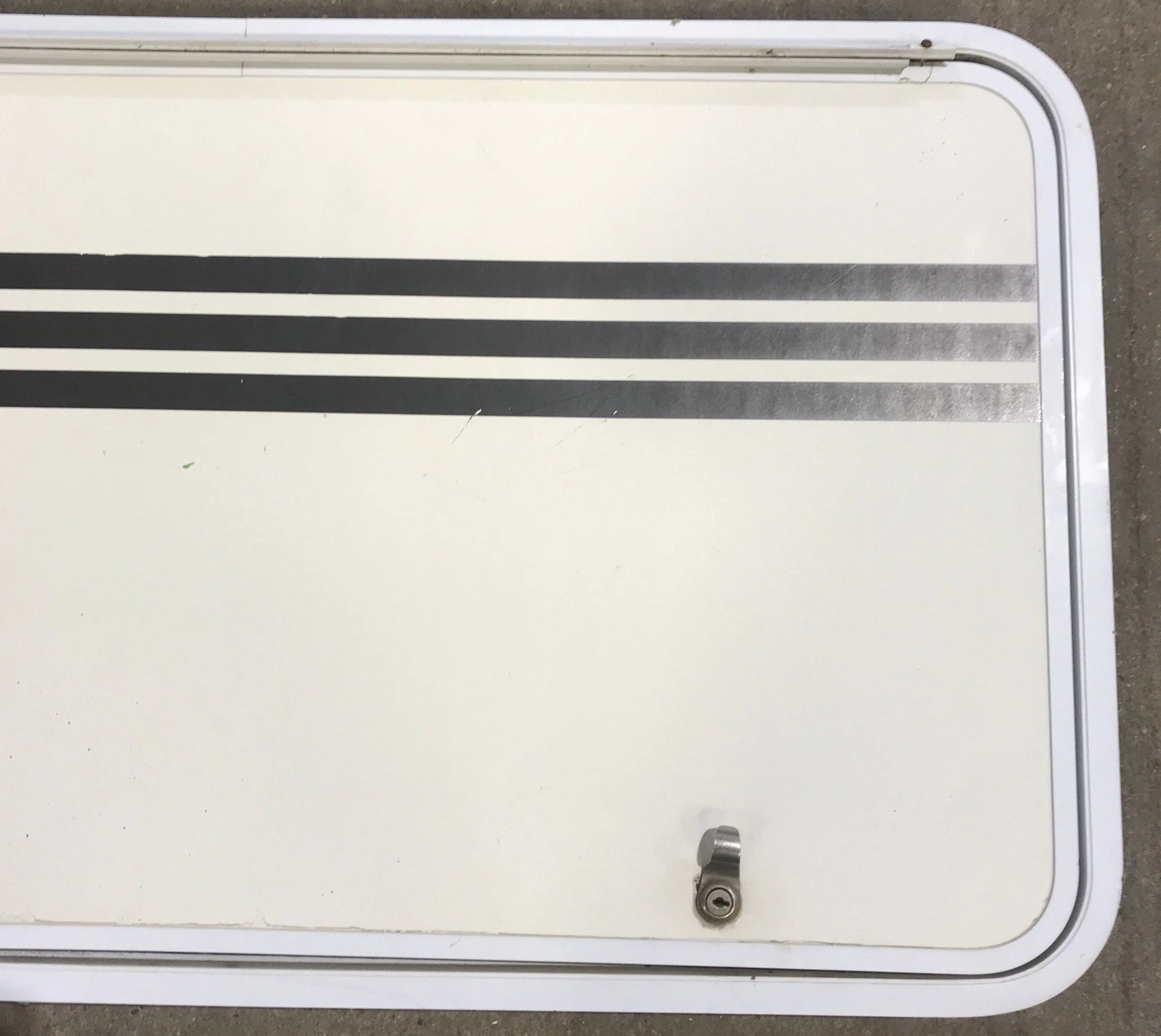 Used Radius Cornered Cargo Door 41 3/4" x  22 3/4" x 1 7/8" D - Image 3