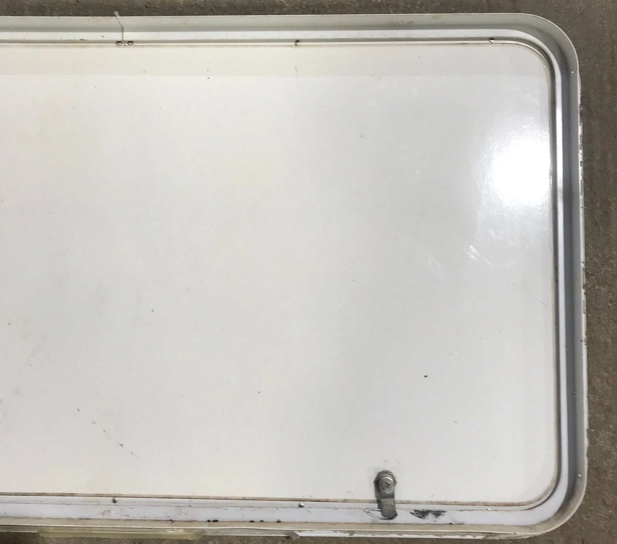 Used Radius Cornered Cargo Door 41 3/4" x  22 3/4" x 1 7/8" D - Image 4