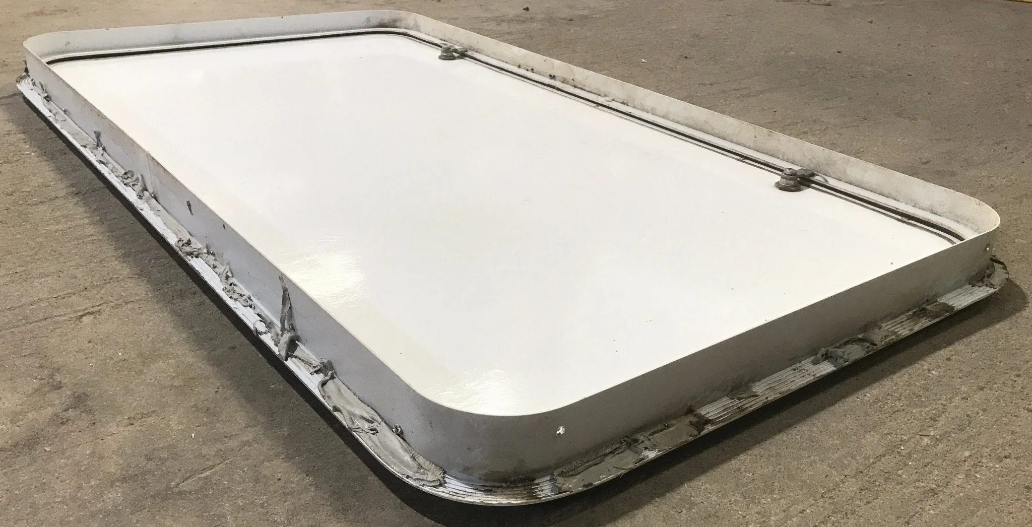 Used Radius Cornered Cargo Door 41 3/4" x  22 3/4" x 1 7/8" D - Image 7
