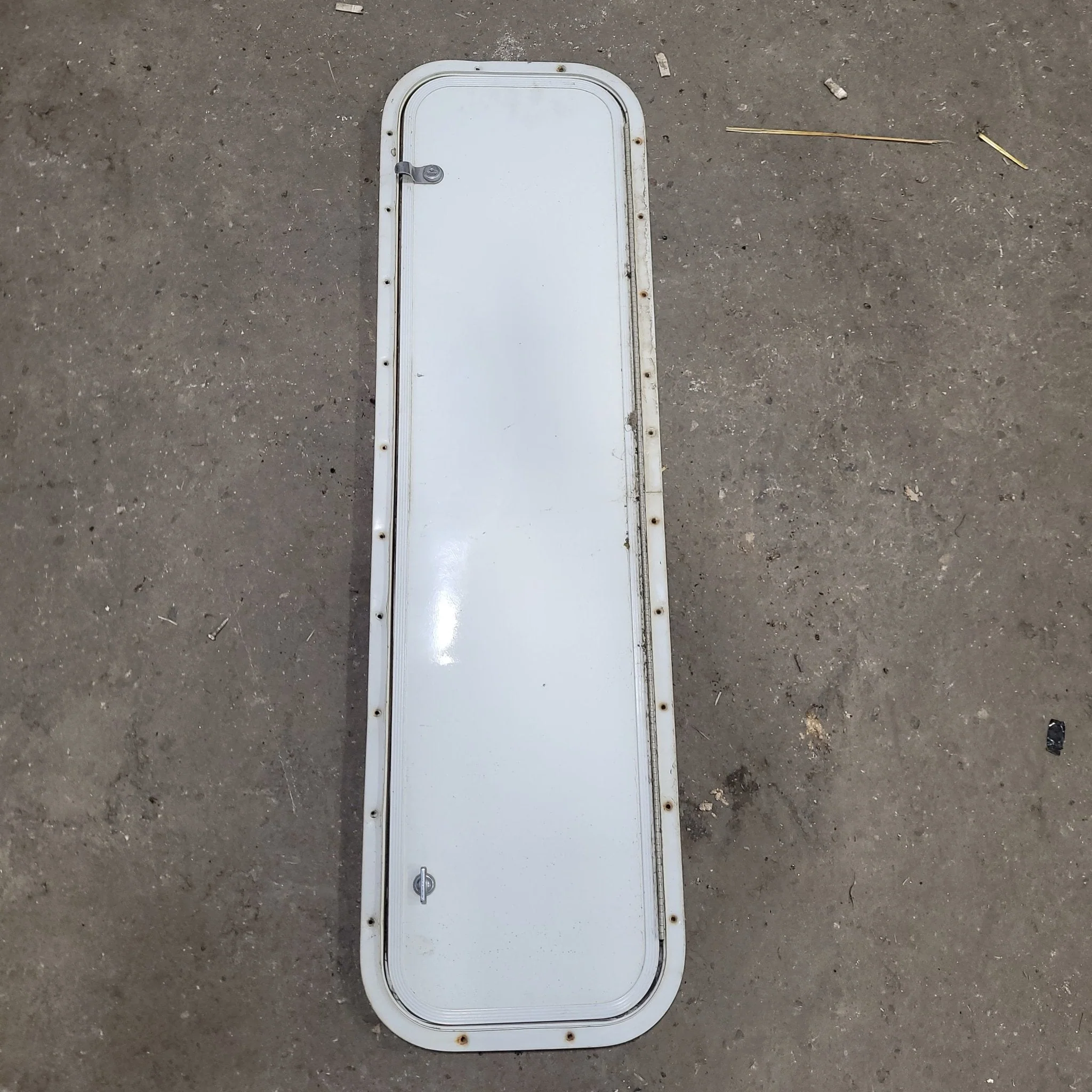 Used Radius Cornered Cargo Door 42 1/2" x 10 3/4" X 1/2" D
