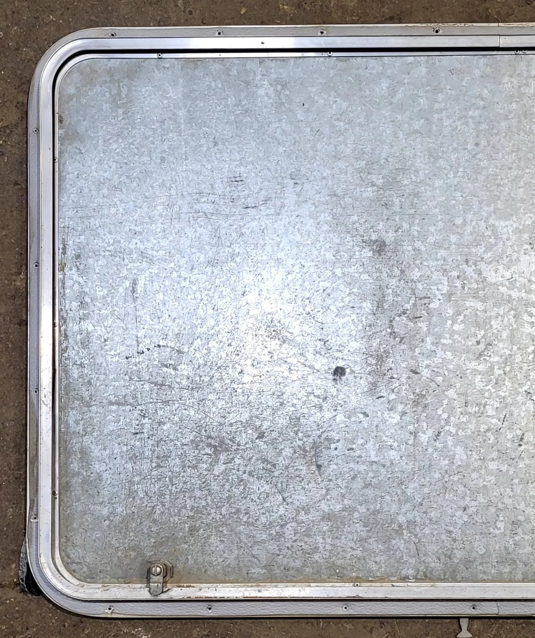 Used Radius Cornered Cargo Door 43 3/4" x 25 3/4" x 3/4" D - Image 6