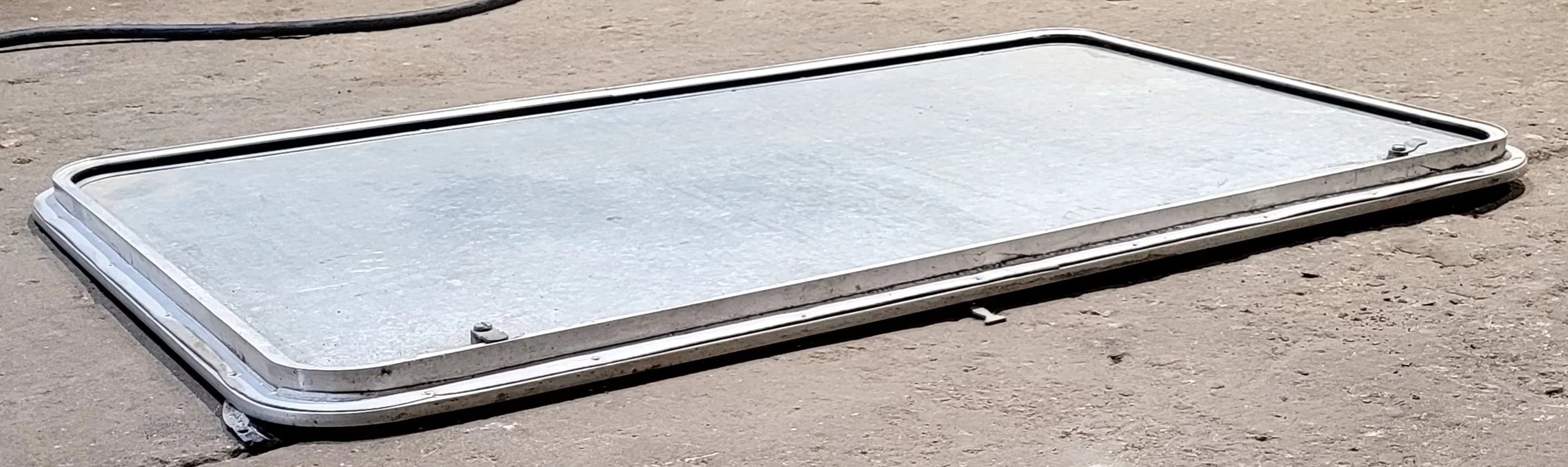 Used Radius Cornered Cargo Door 43 3/4" x 25 3/4" x 3/4" D - Image 8