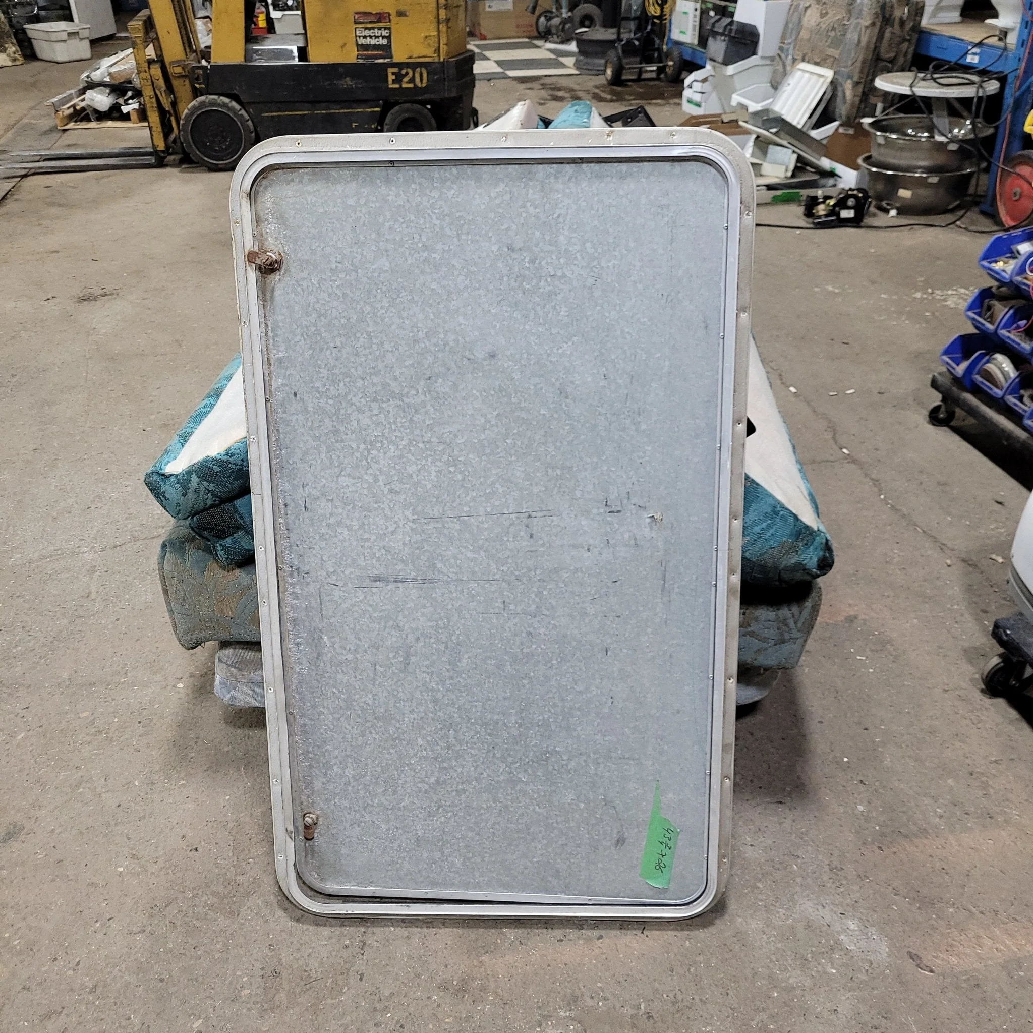 Used Radius Cornered Cargo Door 43 3/4 x 26 X 1"D - Image 4