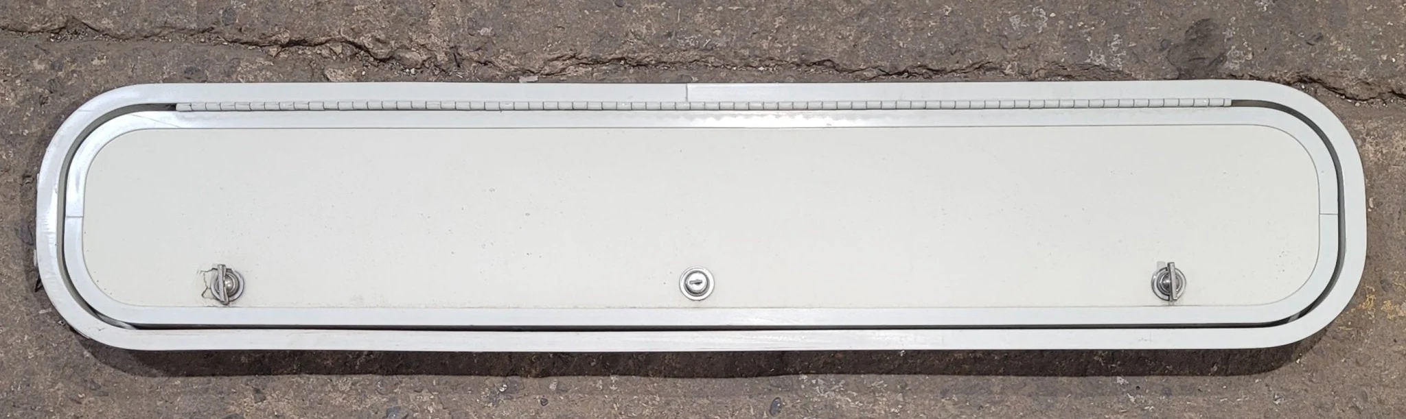 Used Radius Cornered Cargo Door 43 3/4" x 8 1/8" x 1 3/4"D