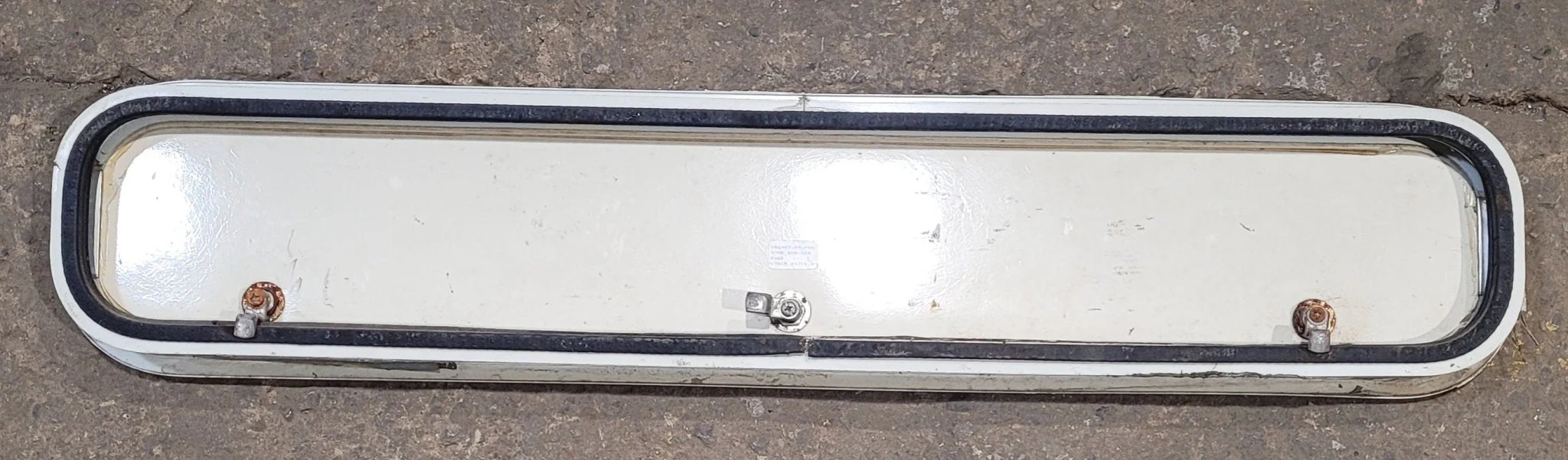 Used Radius Cornered Cargo Door 43 3/4" x 8 1/8" x 1 3/4"D - Image 4
