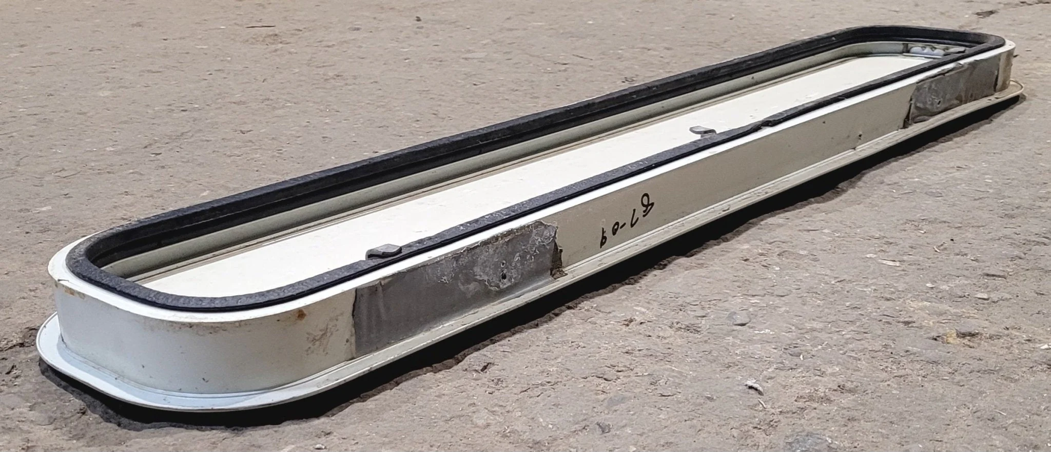 Used Radius Cornered Cargo Door 43 3/4" x 8 1/8" x 1 3/4"D - Image 5