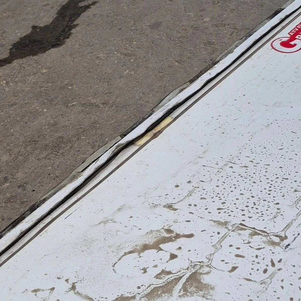 Used Radius Cornered Cargo Door - 45 7/8" X 13 3/4" X 1/2" - Image 9