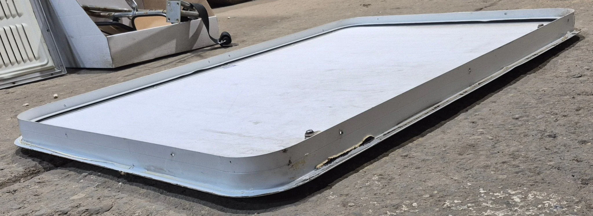 Used Radius Cornered Cargo Door 45" x 29" x 1 7/8" D - Image 7