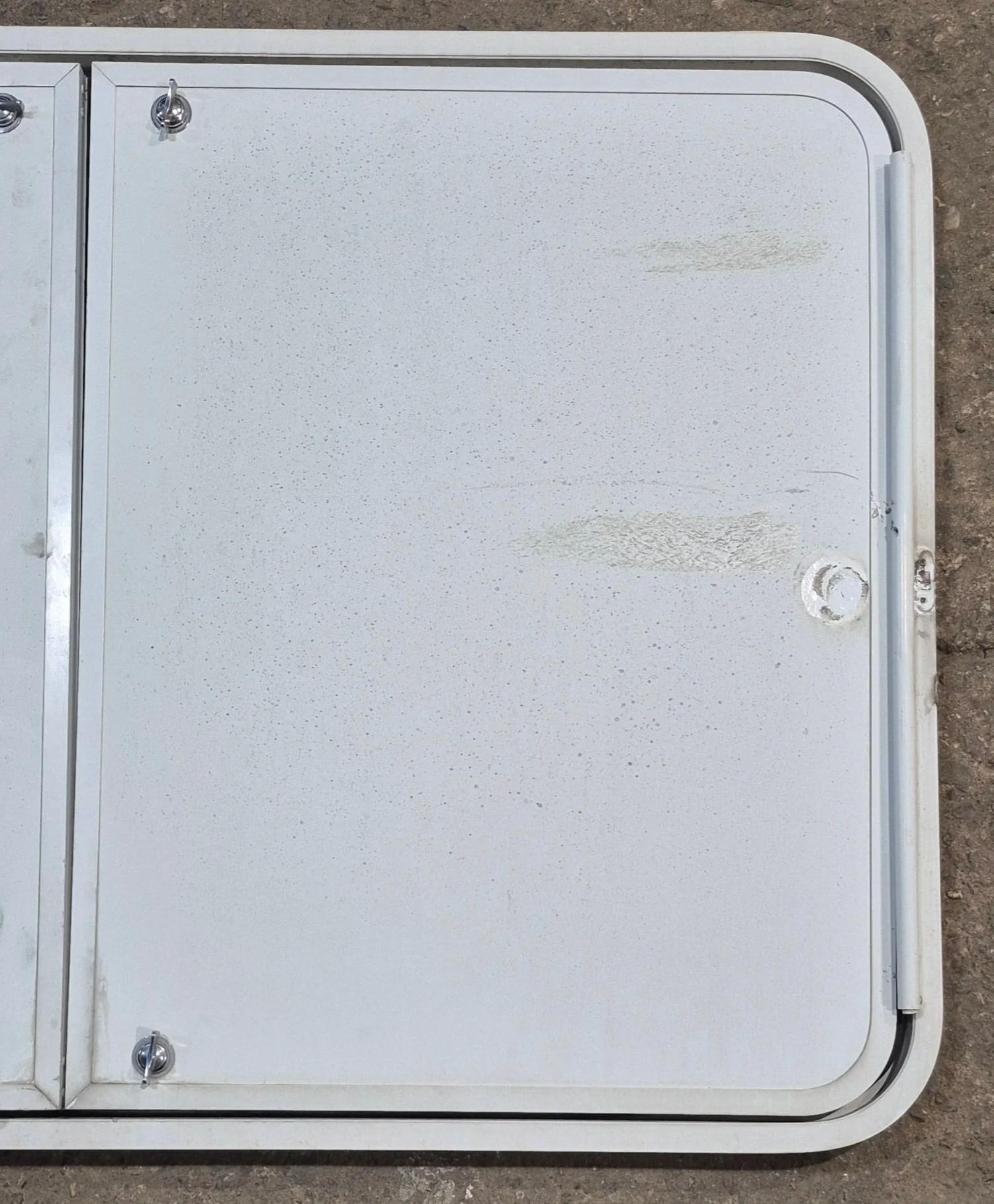 Used Radius Cornered Cargo Door 45" x 29" x 1 7/8" D - Image 3