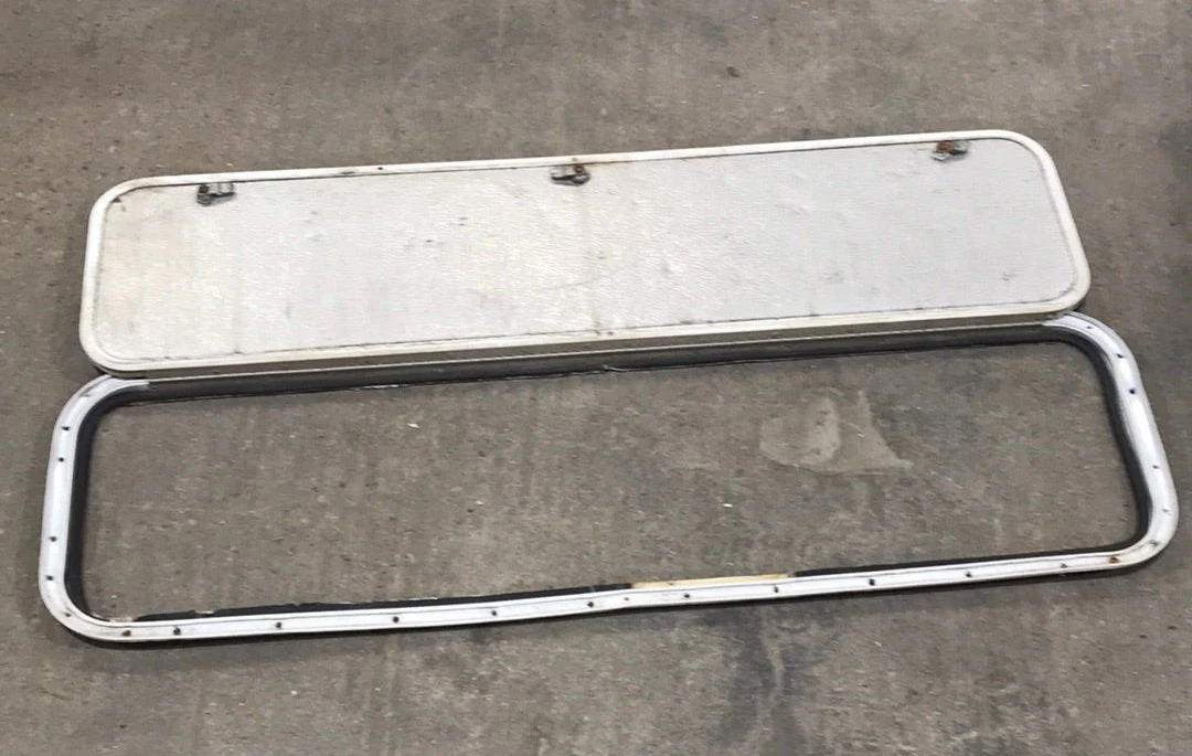 USED Radius Cornered Cargo Door 46" x 11 1/4" x 1/2" D - Image 2