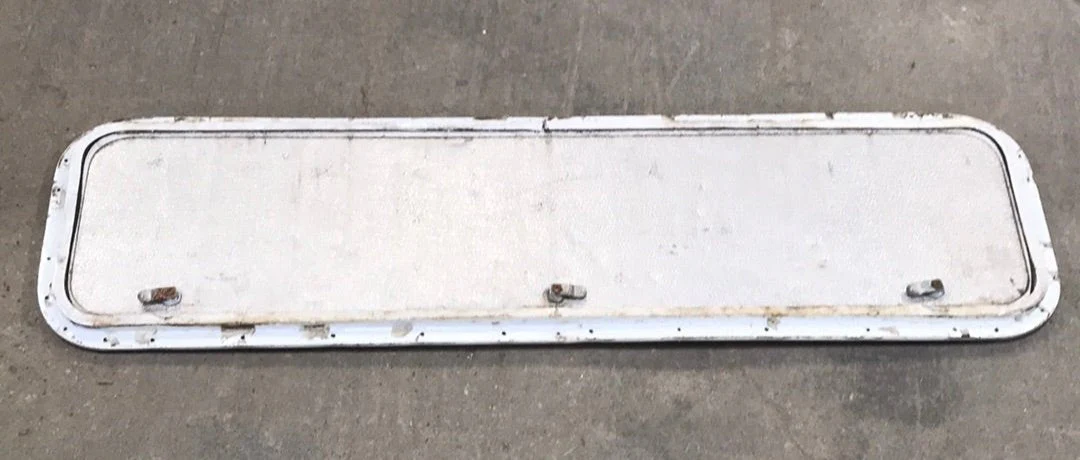 USED Radius Cornered Cargo Door 46" x 11 1/4" x 1/2" D - Image 3
