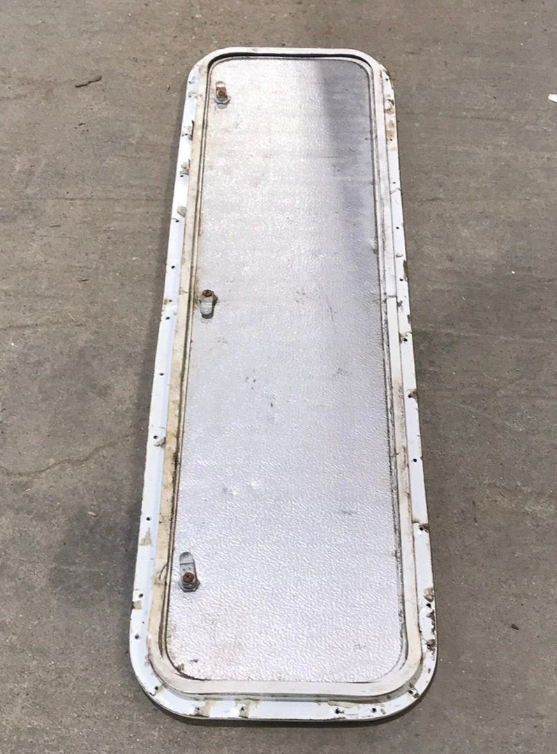 USED Radius Cornered Cargo Door 46" x 11 1/4" x 1/2" D - Image 4