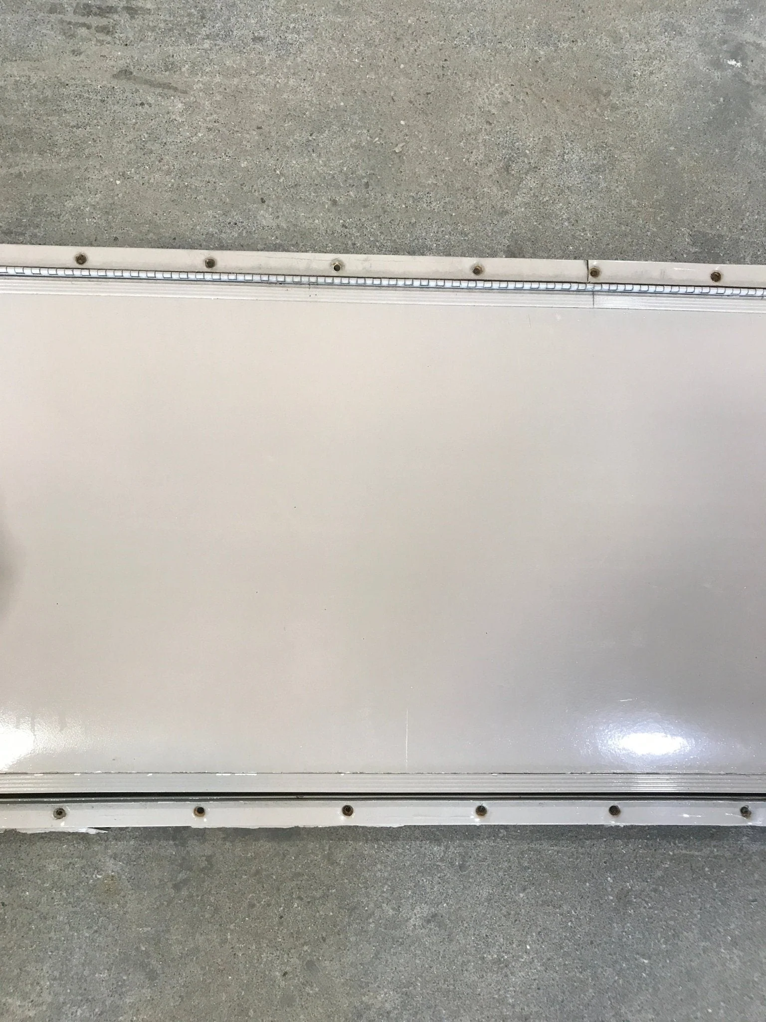 Used Radius Cornered Cargo Door 47 3/4" W x 15 3/5" H x 1/2" D - Image 3