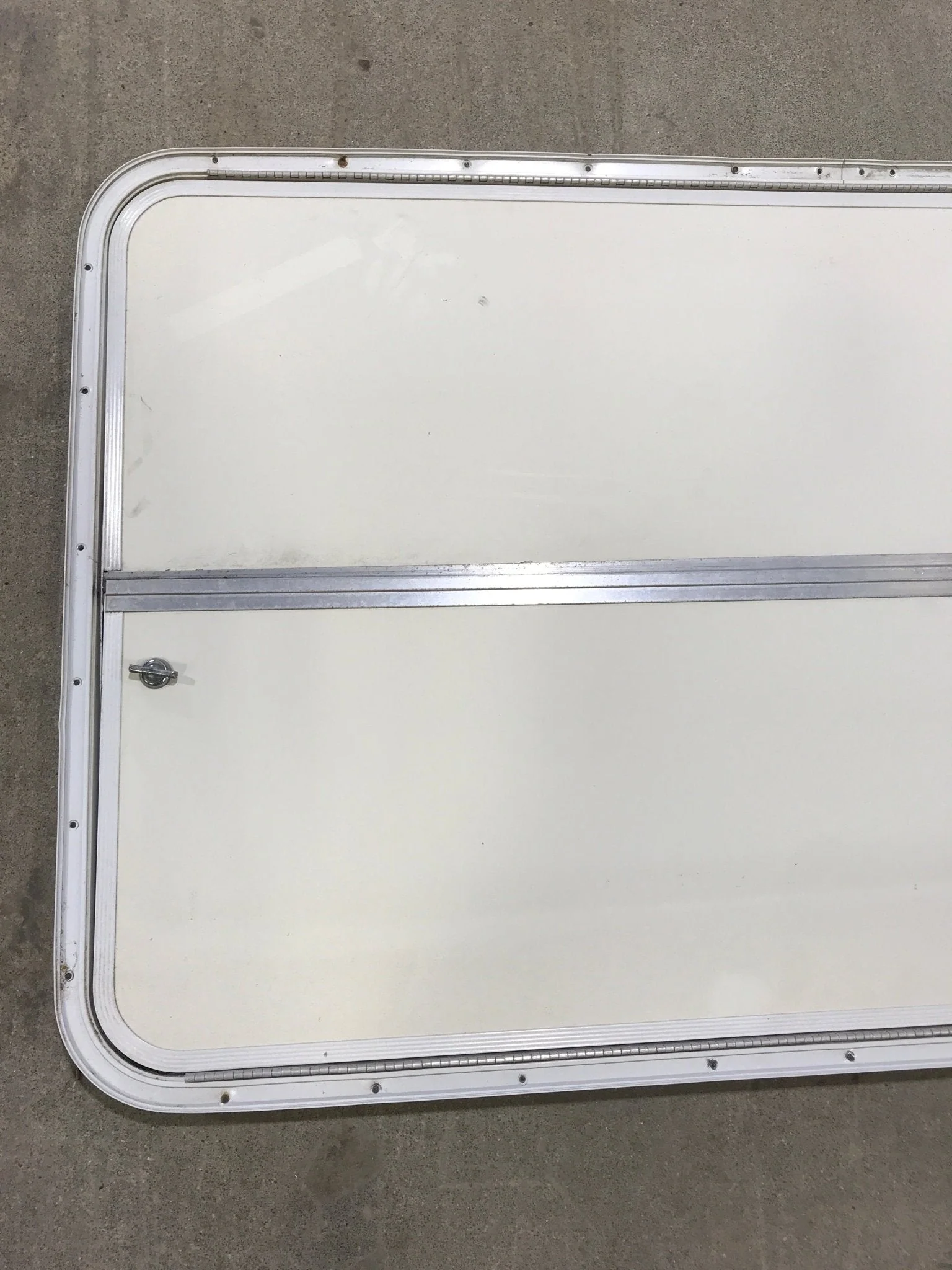 Used Radius Cornered Cargo Door 47 3/4" x 27" x 3/4" D - Image 2