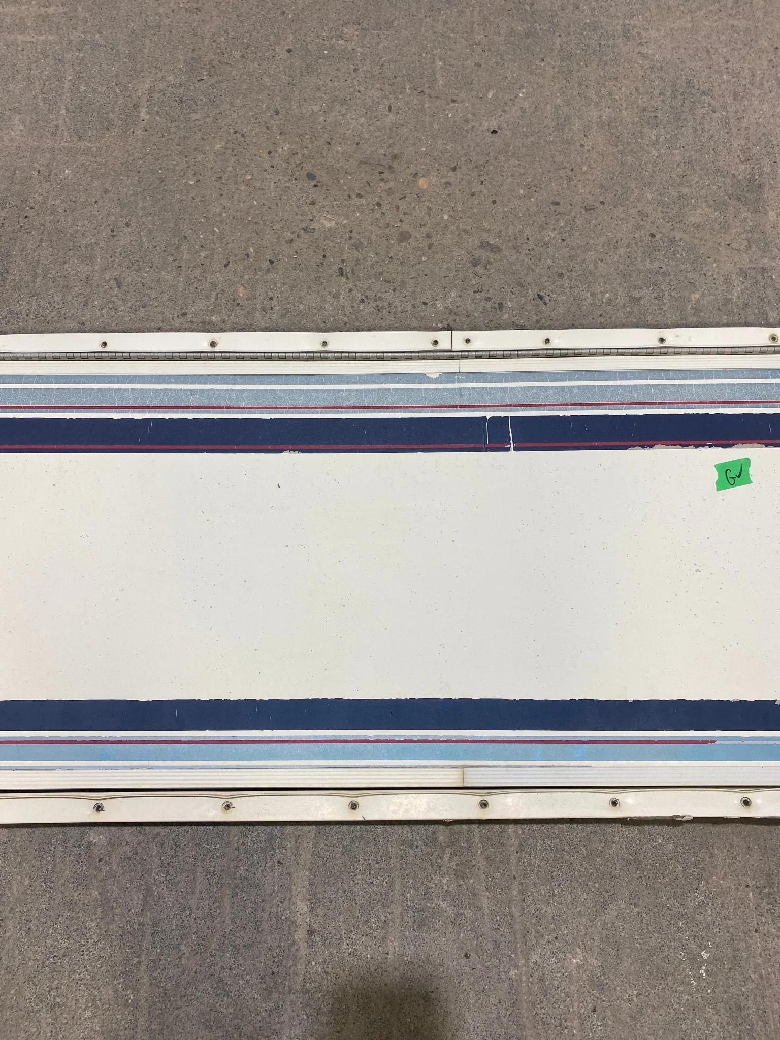 Used Radius Cornered Cargo Door 49 3/4" W x 14 3/4" H X 1/2" D - Image 5