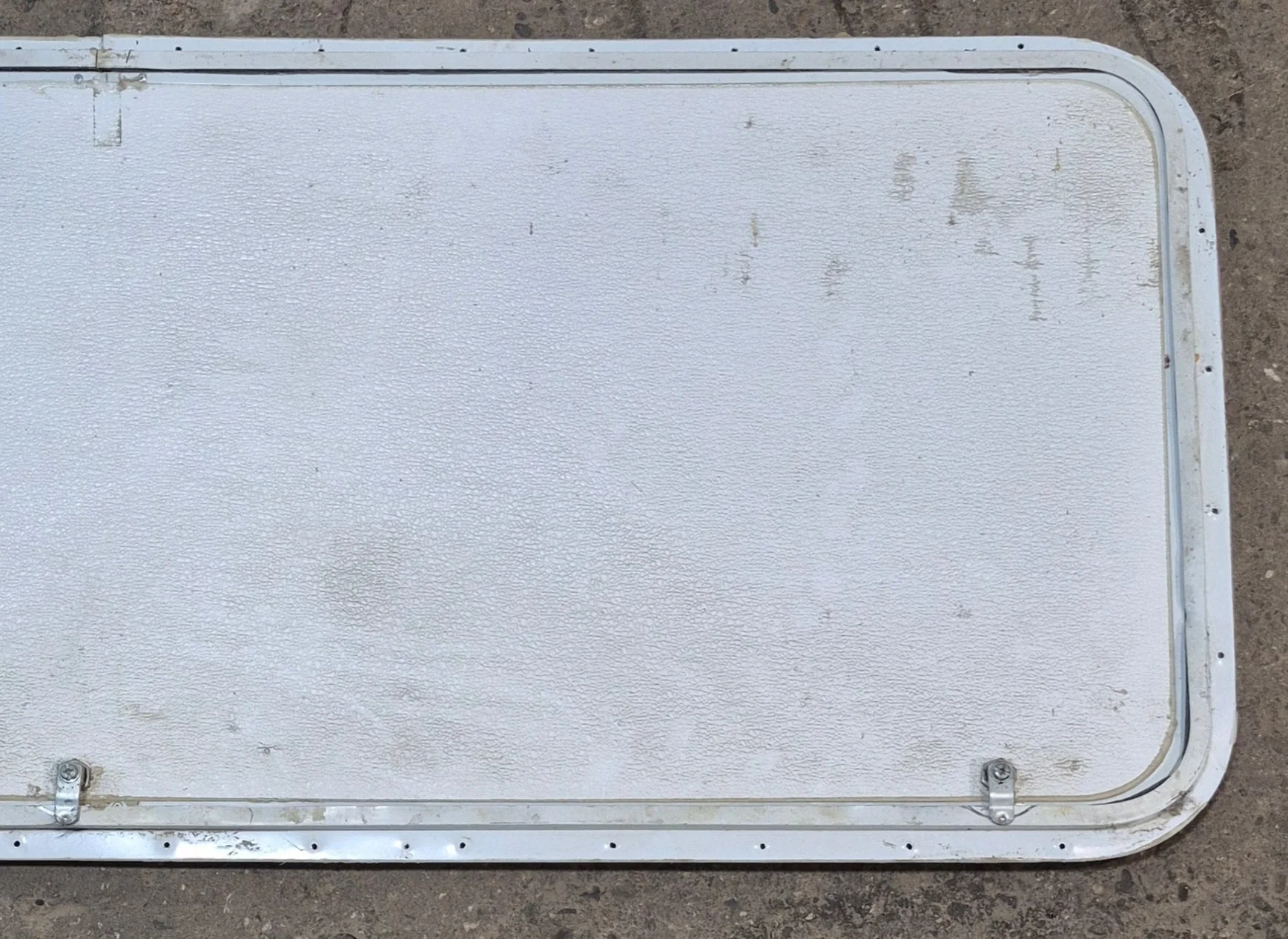 Used Radius Cornered Cargo Door 59 3/4" x 21 7/8" x 1/2" D - Image 6