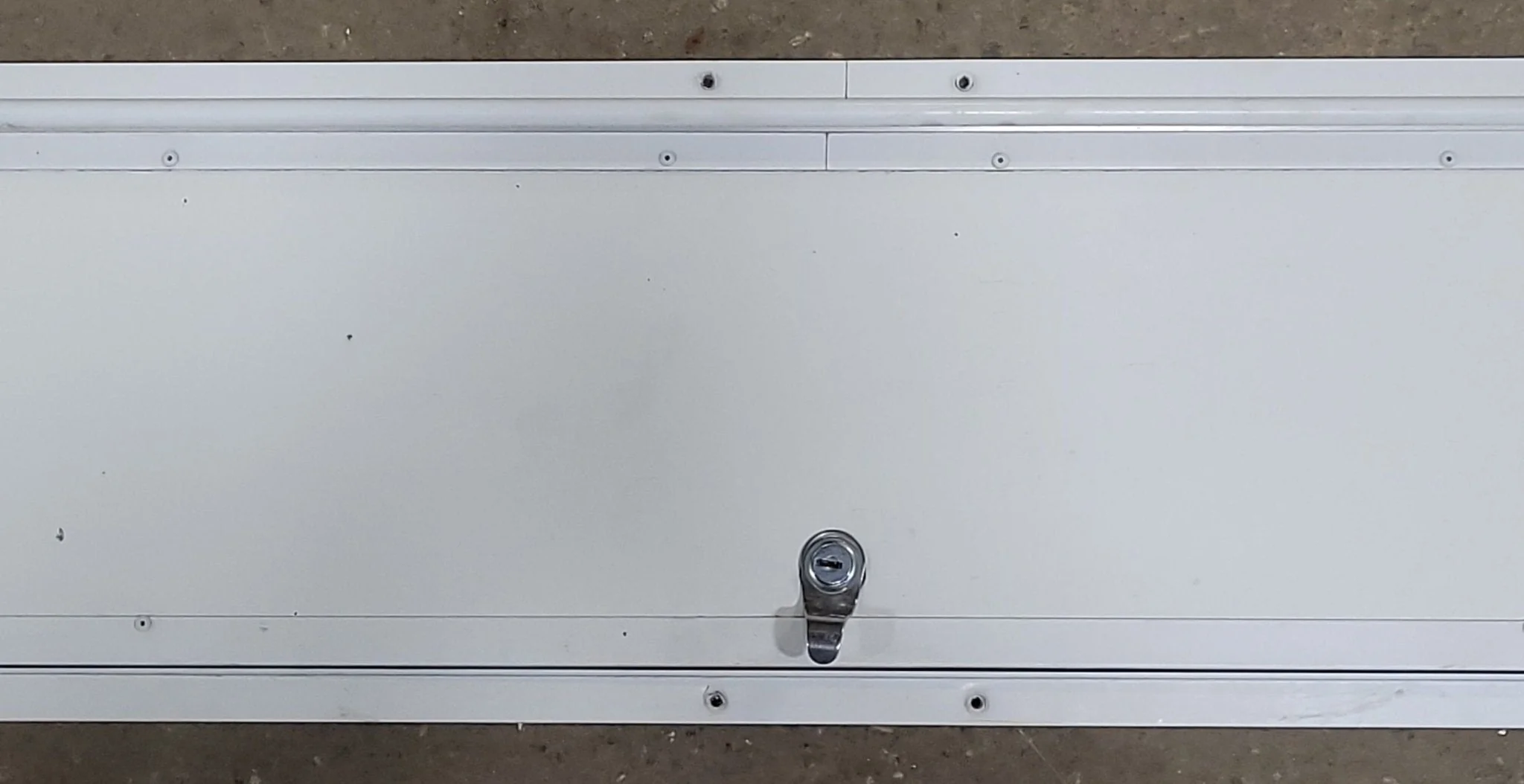 Used Radius Cornered Cargo Door 59 3/4" x 8 7/8" X 1/2" D - Image 3