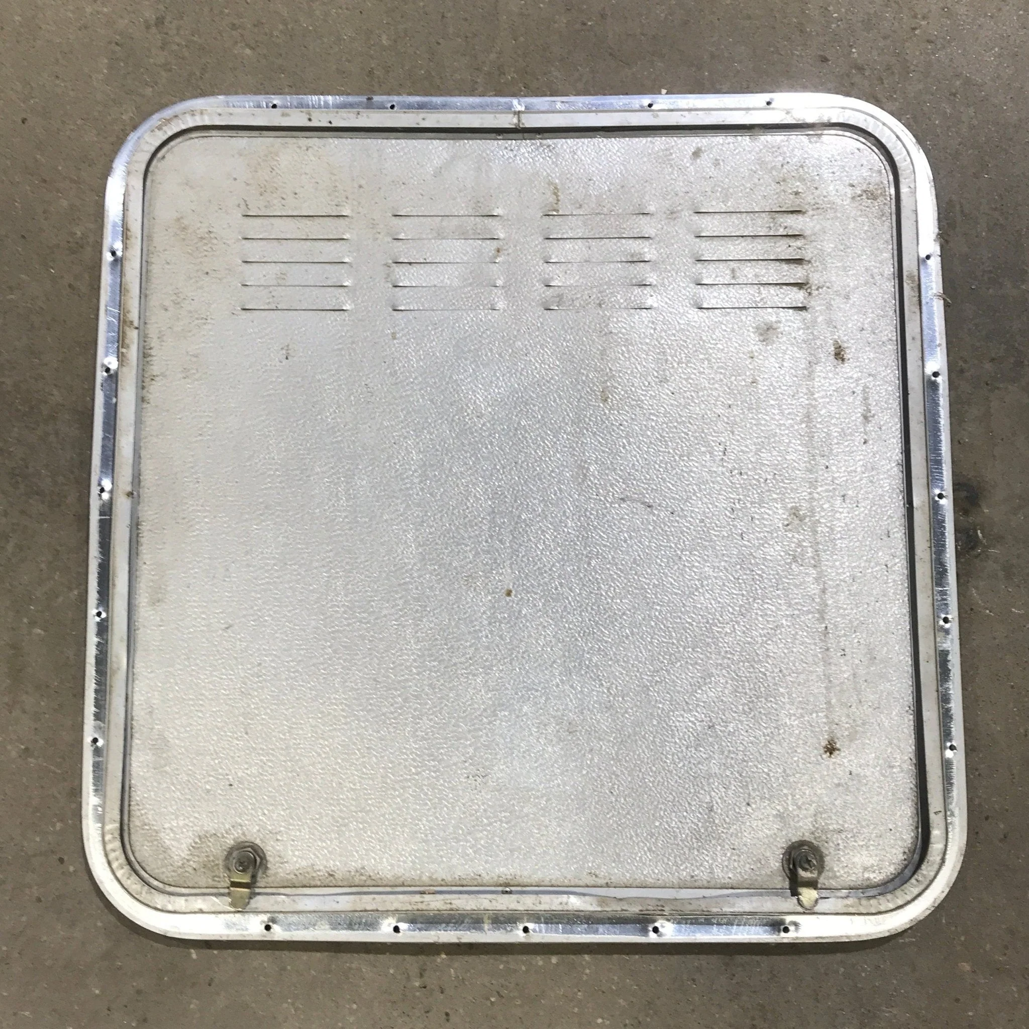 Used Radius Cornered Propane / Battery Cargo Door 26" x 26" x 1 1/4" D - Image 4