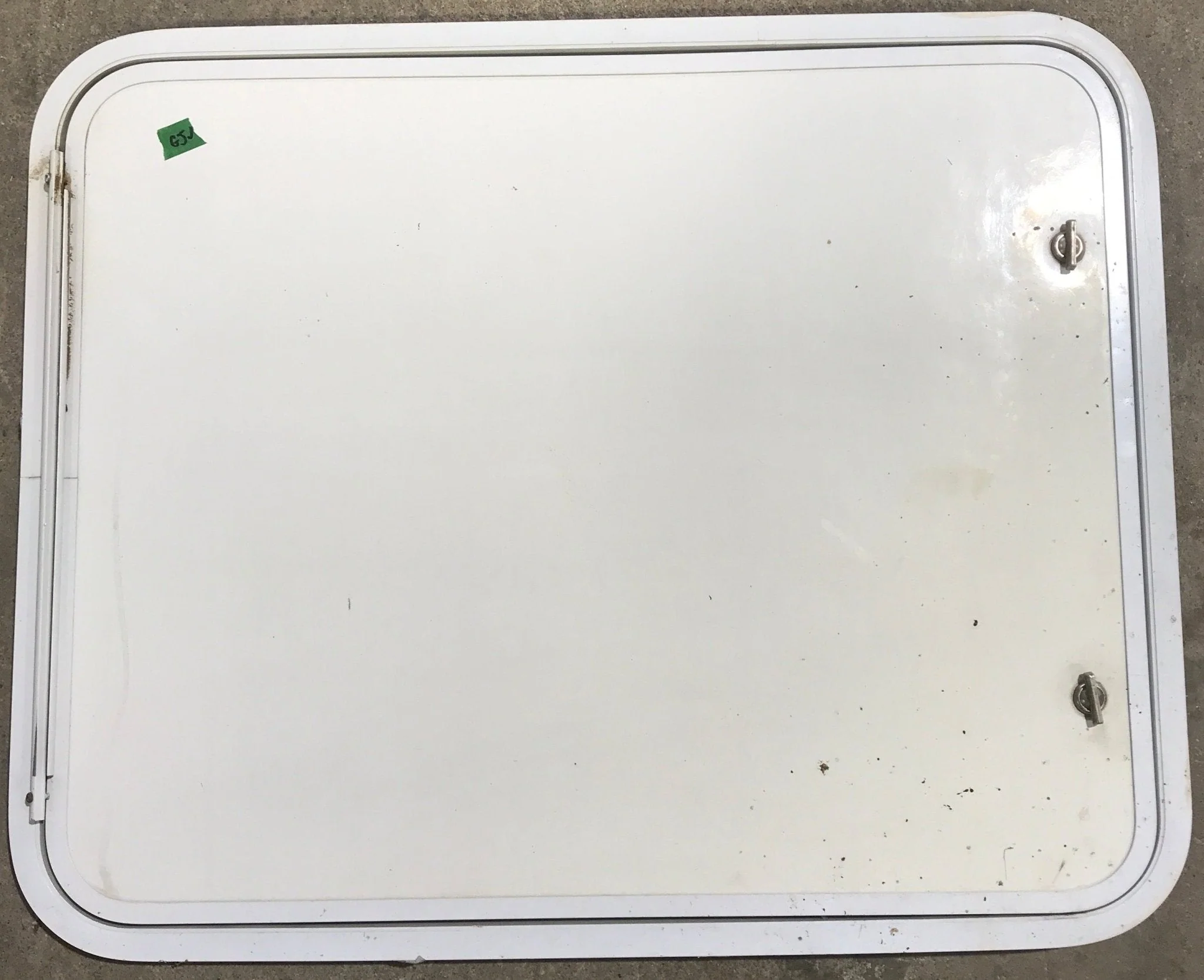 Used Radius Cornered Propane Cargo Door 29 1/2" x 23 7/8" x 3/4" D
