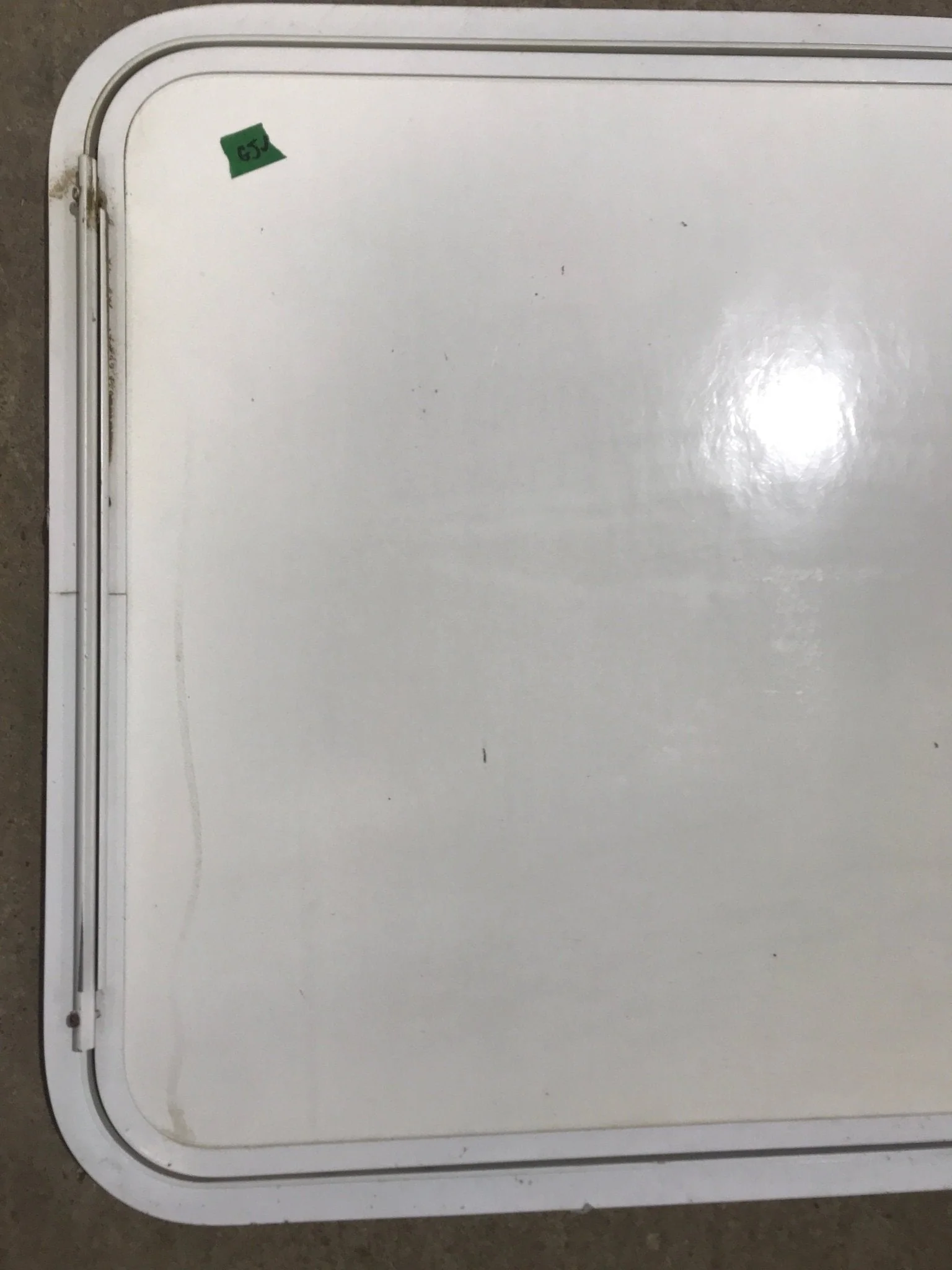Used Radius Cornered Propane Cargo Door 29 1/2" x 23 7/8" x 3/4" D - Image 2