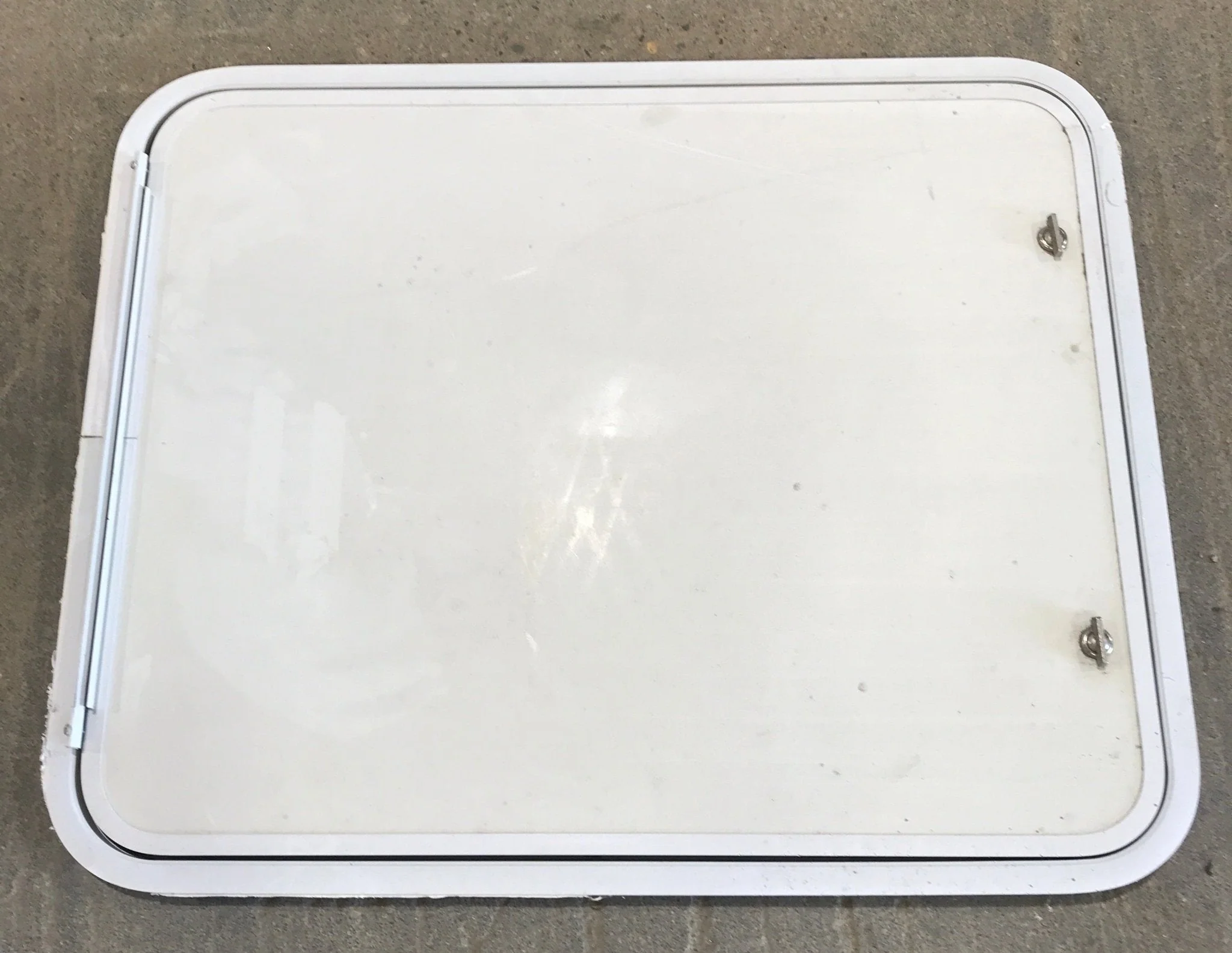 Used Radius Cornered Propane/Cargo Door 29 3/4" x 23 3/4" x 3/4" D