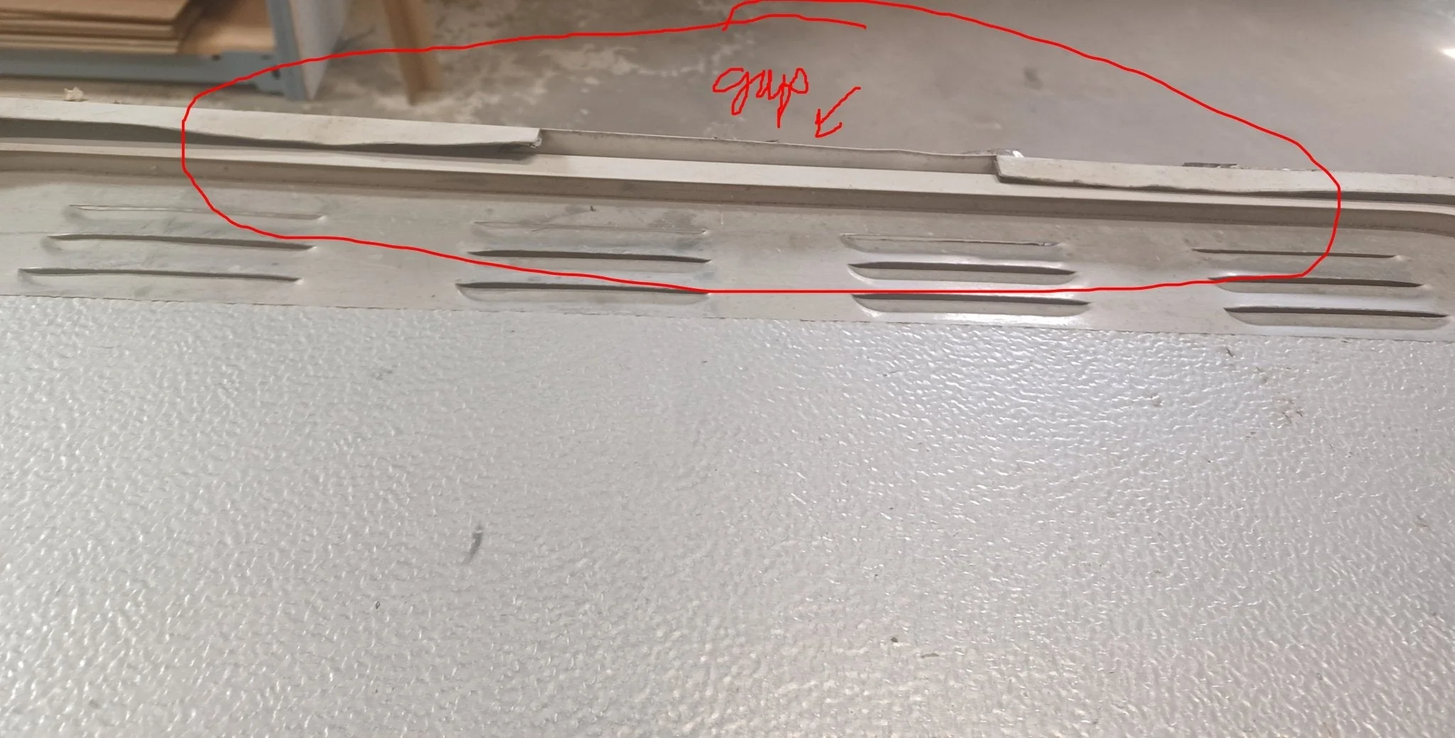 Used Radius Cornered Propane Cargo Door 29 5/8" x 26" x 5/8"D - Image 5