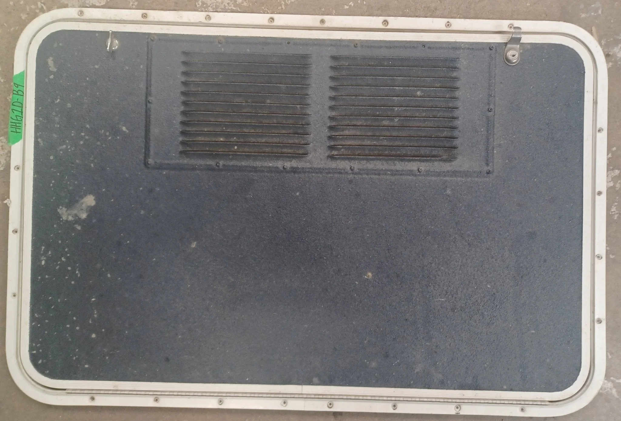 Used Radius Cornered Propane Cargo Door 36" x 23 1/4" x 5/8"D