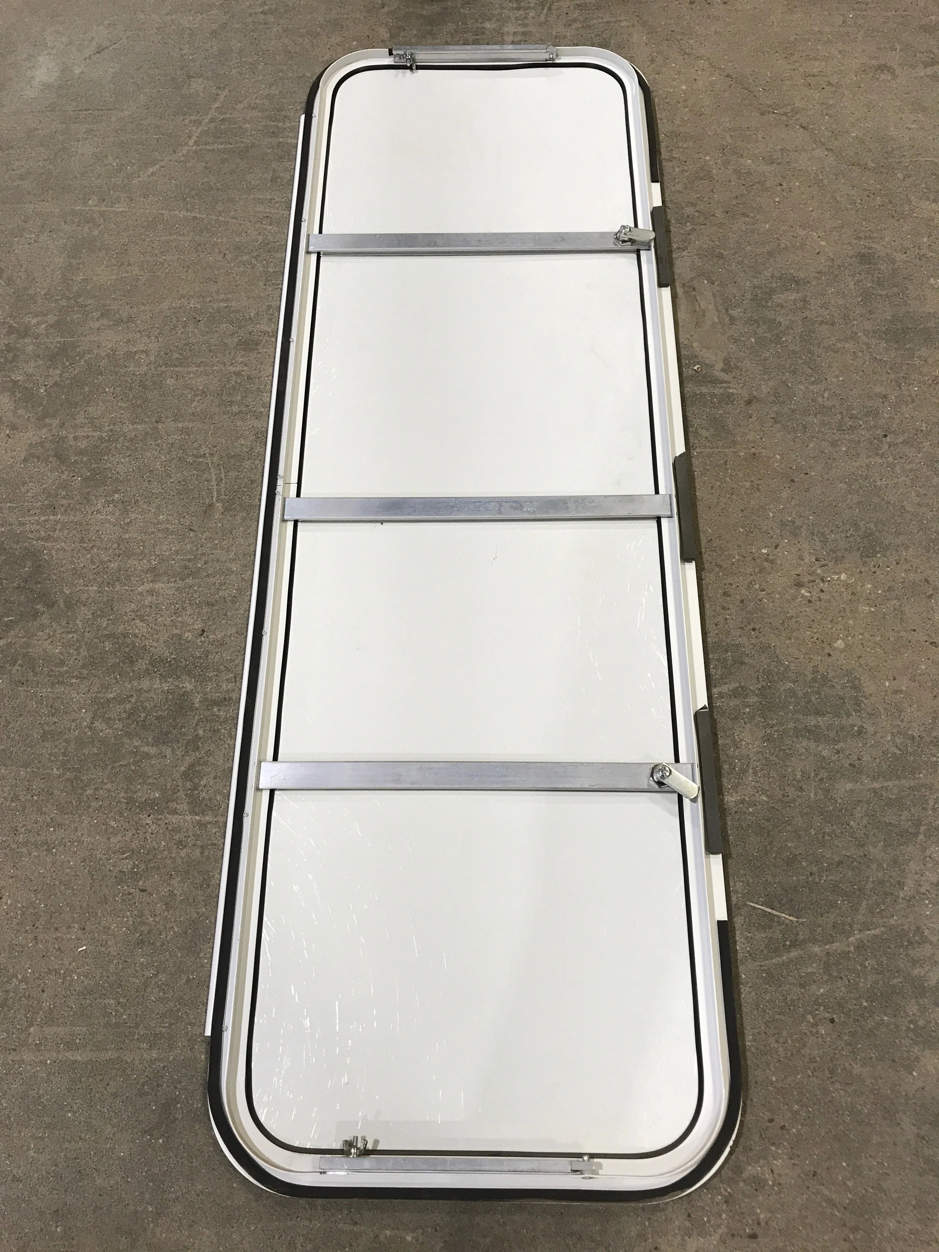 Used Radius Opening Rock Guard Cover : 52 1/2" x 16 1/2" X 3/4" D - Image 6