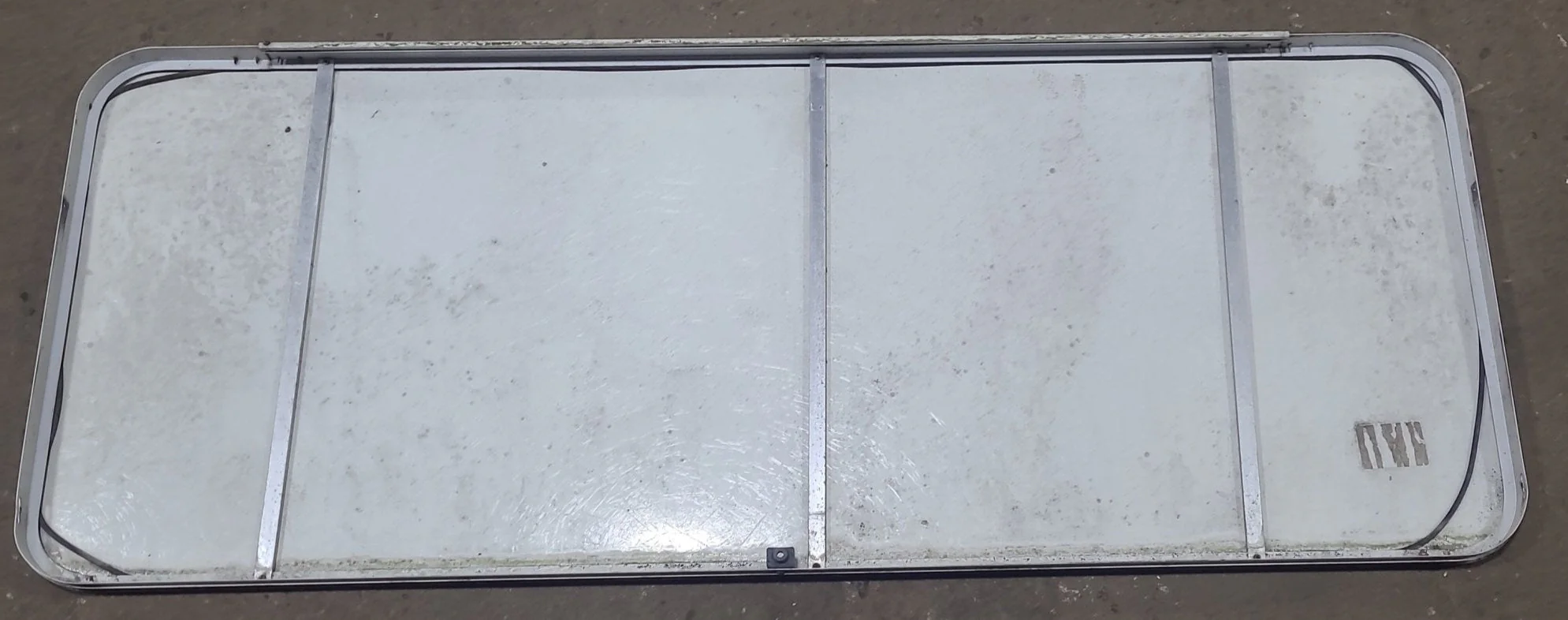 Used Radius Opening Rock Guard Cover : 64 1/2" x 25 1/4" X 1 5/8" D - Image 4