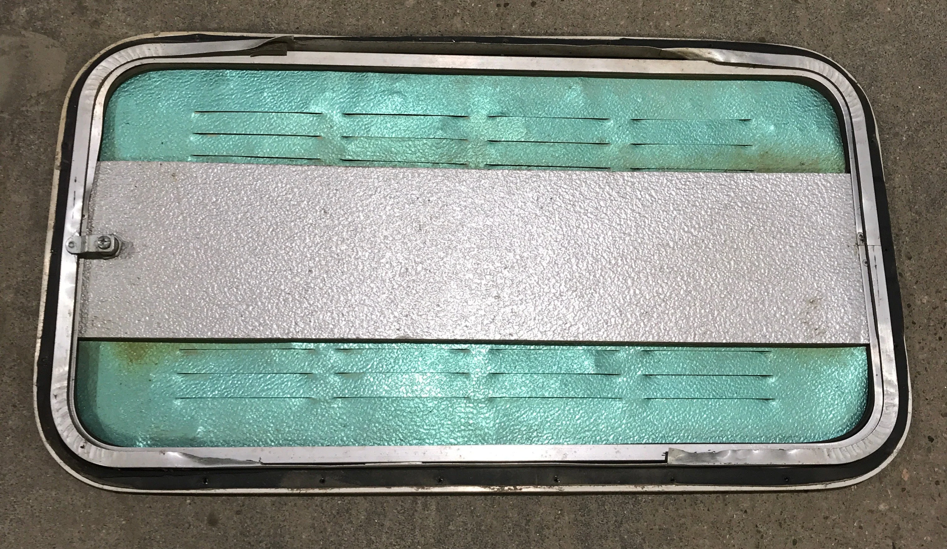 Used Radius Propane Cargo Door 29 3/4" x 15 3/4" X 3/4" D - Image 4