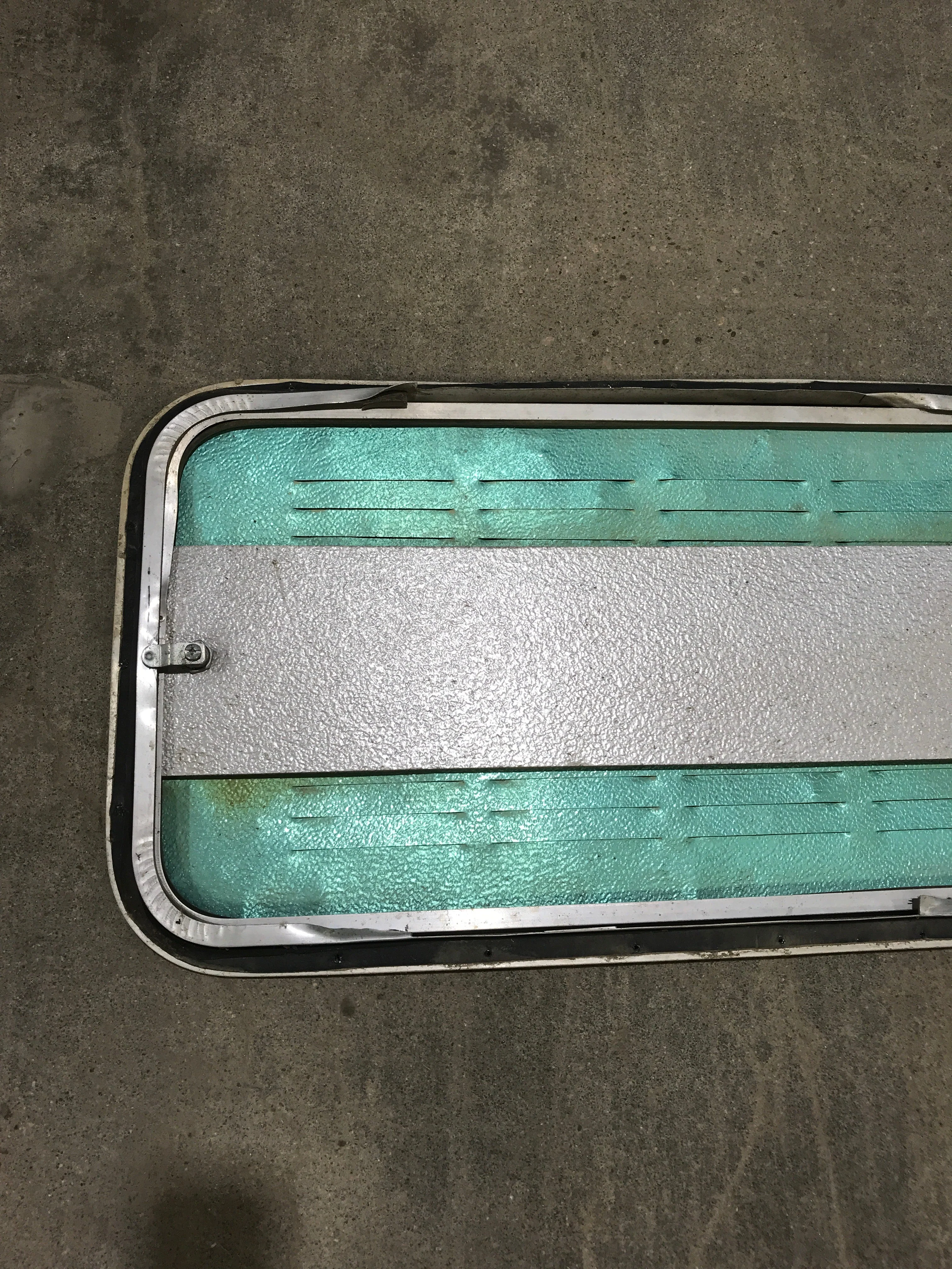 Used Radius Propane Cargo Door 29 3/4" x 15 3/4" X 3/4" D - Image 5