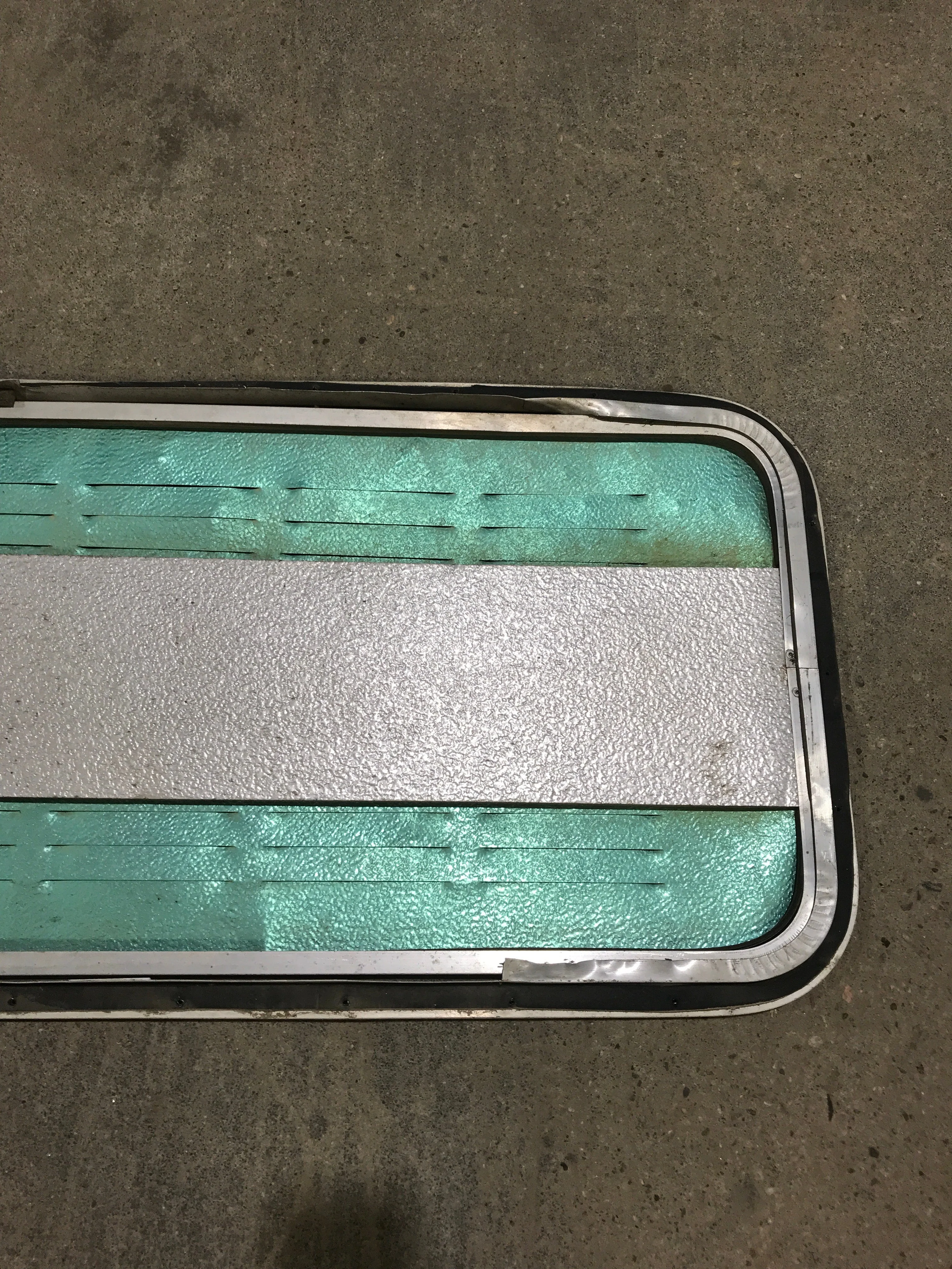 Used Radius Propane Cargo Door 29 3/4" x 15 3/4" X 3/4" D - Image 6