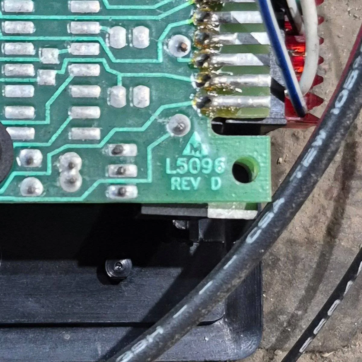Used Range Hood Fan Front Panel with Circuit Board - Image 4