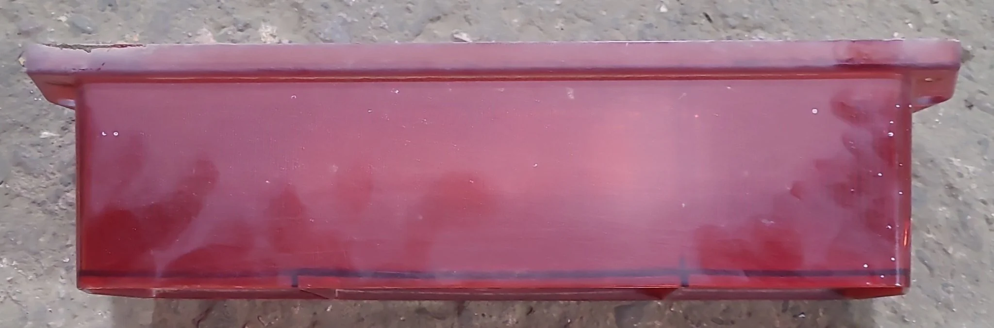 Used Retro BARGMAN No.95 SAE-STIALR-69 Replacement Lens for Tail Light - Red - Image 4