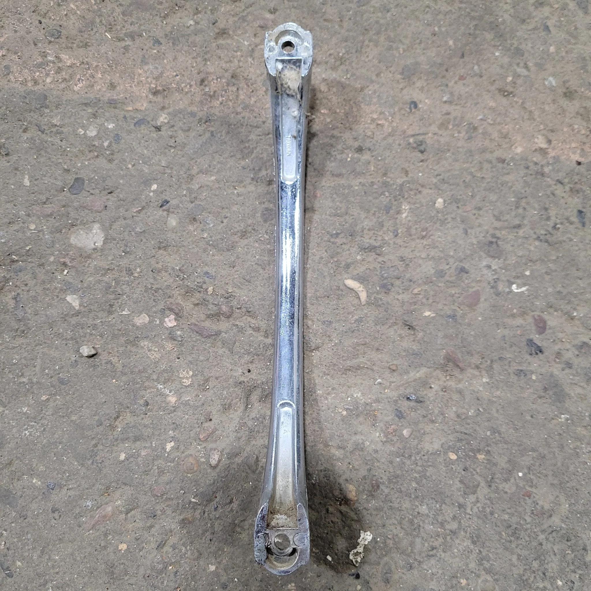 Used Entry Door Handle 10"- metal - Image 3
