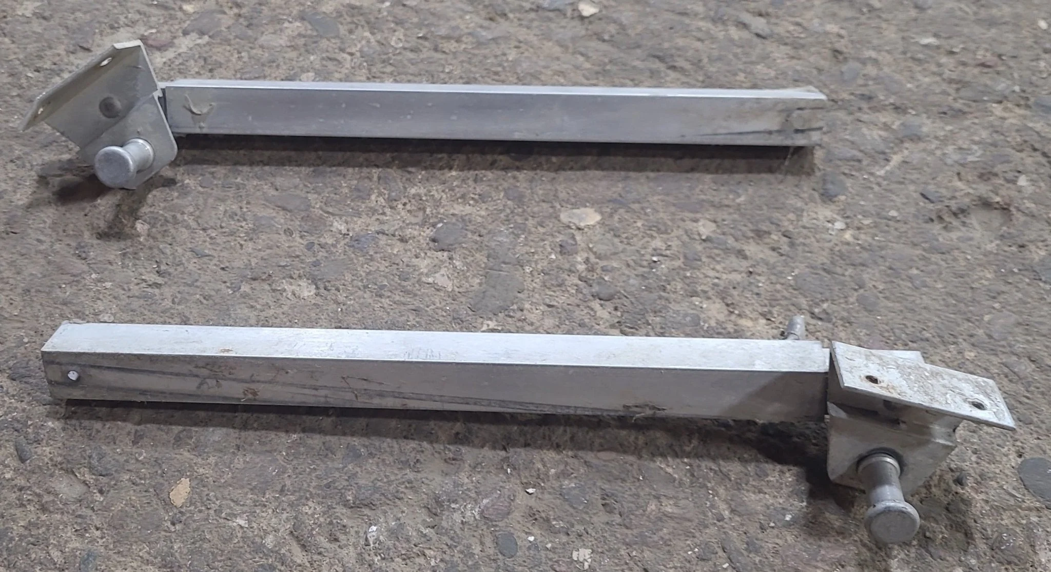 Used Rock Guard Window Arm 10"- pair