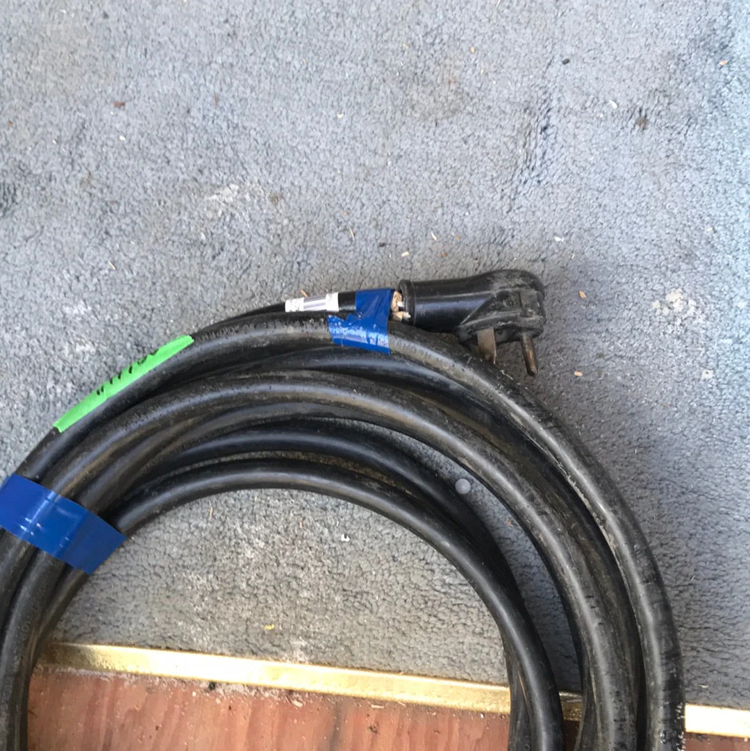 Used RV 28'4" Electrical Cord With Only Male End 30 AMP - Image 2