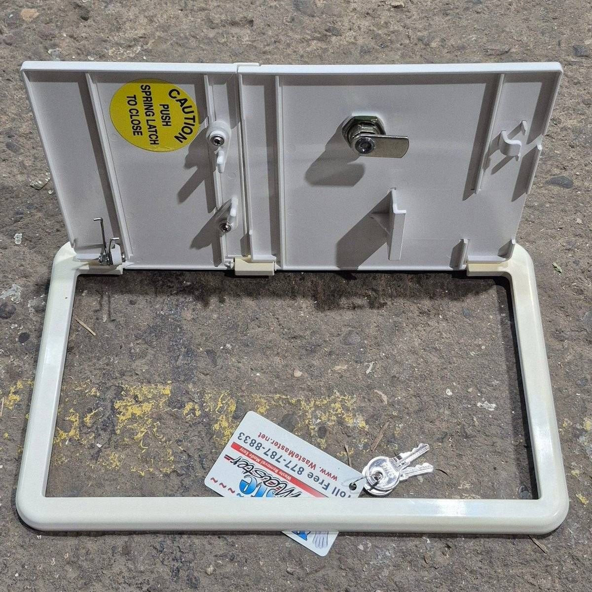 Used RV Access Hatch - 13" x 7.75" - Image 2
