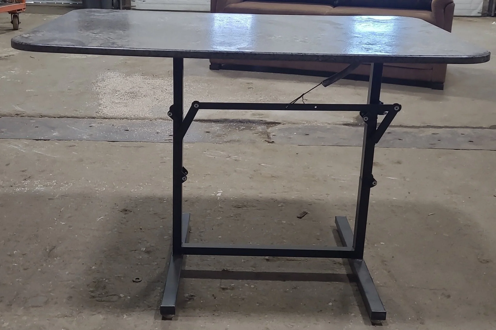 Used RV Adjustable Table 42"L x 26"W x 3/4"D - Image 6