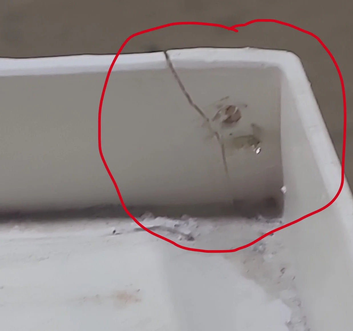 Used RV Bath Tub 36” x 24” - Left Hand Drain - Image 4