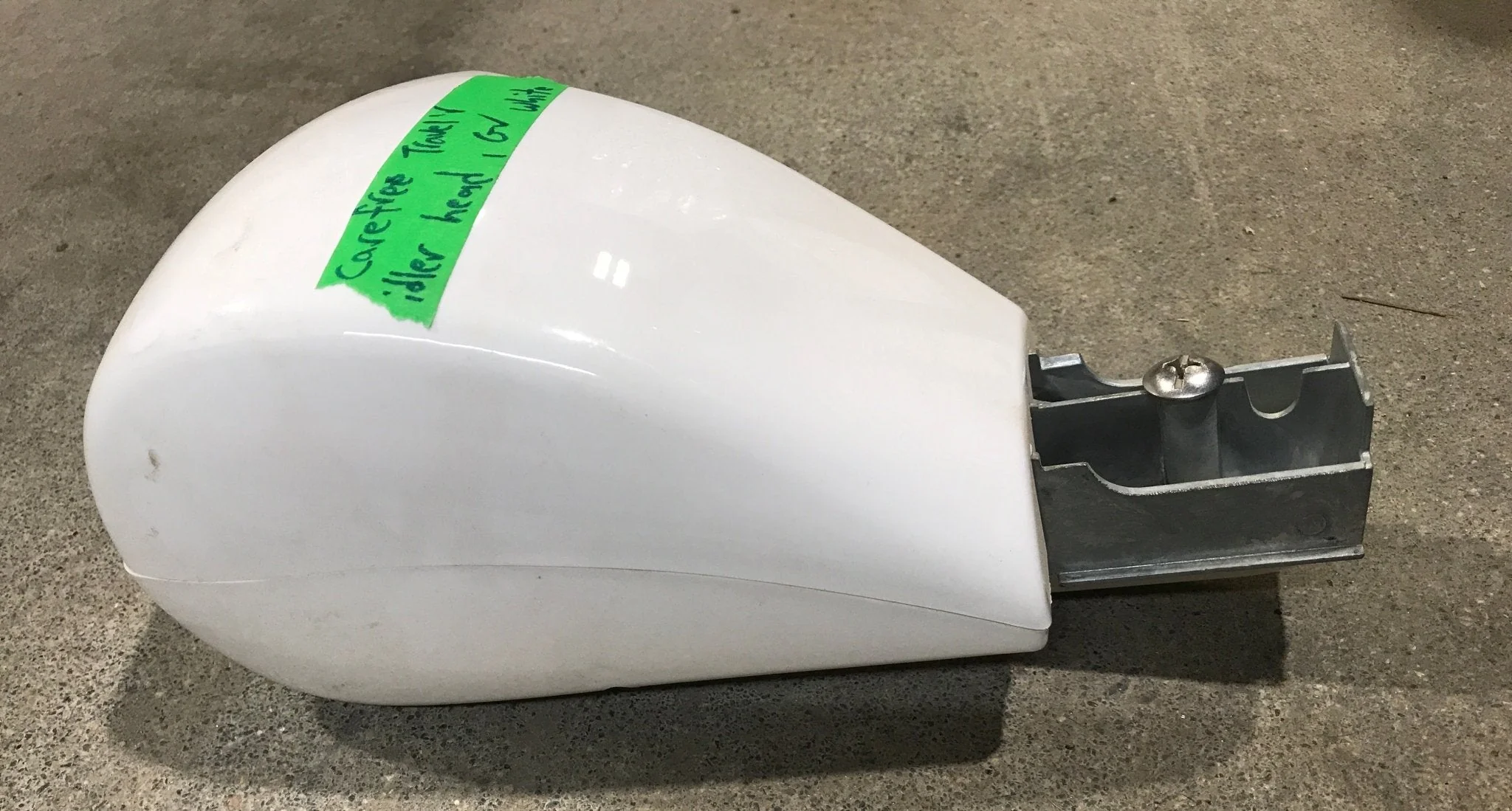 Used RV Carefree TRAVL'R Idler Awning Head - WHITE - Image 2