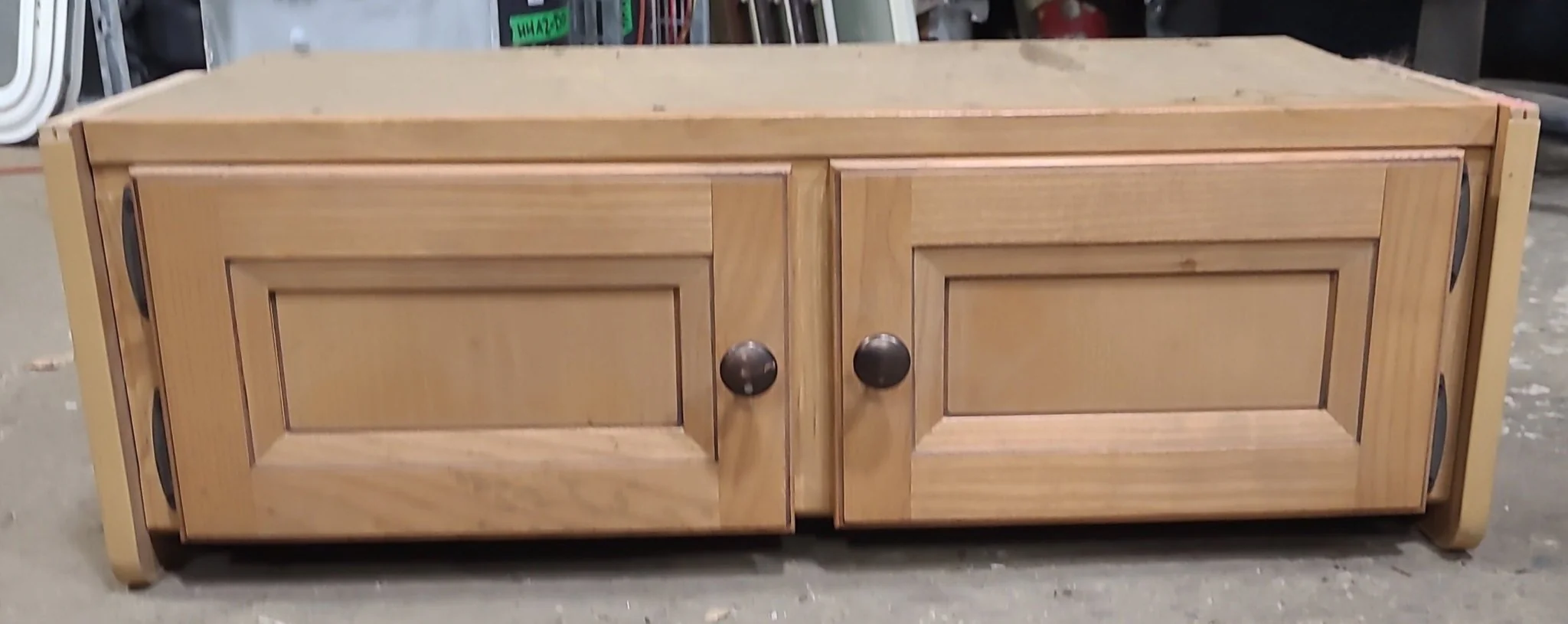 Used RV Cupboard- 2 Door 10" H x 30 1/4" W x 10" D