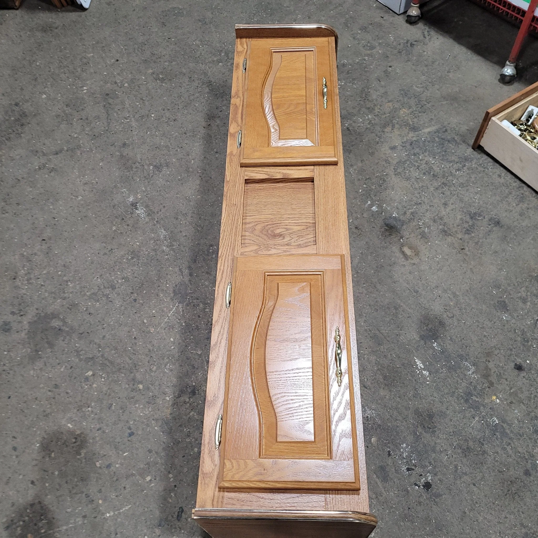 Used RV Cupboard- 2 Door 12 1/4" H X 55 3/4" W X 12 1/2" D - Image 2