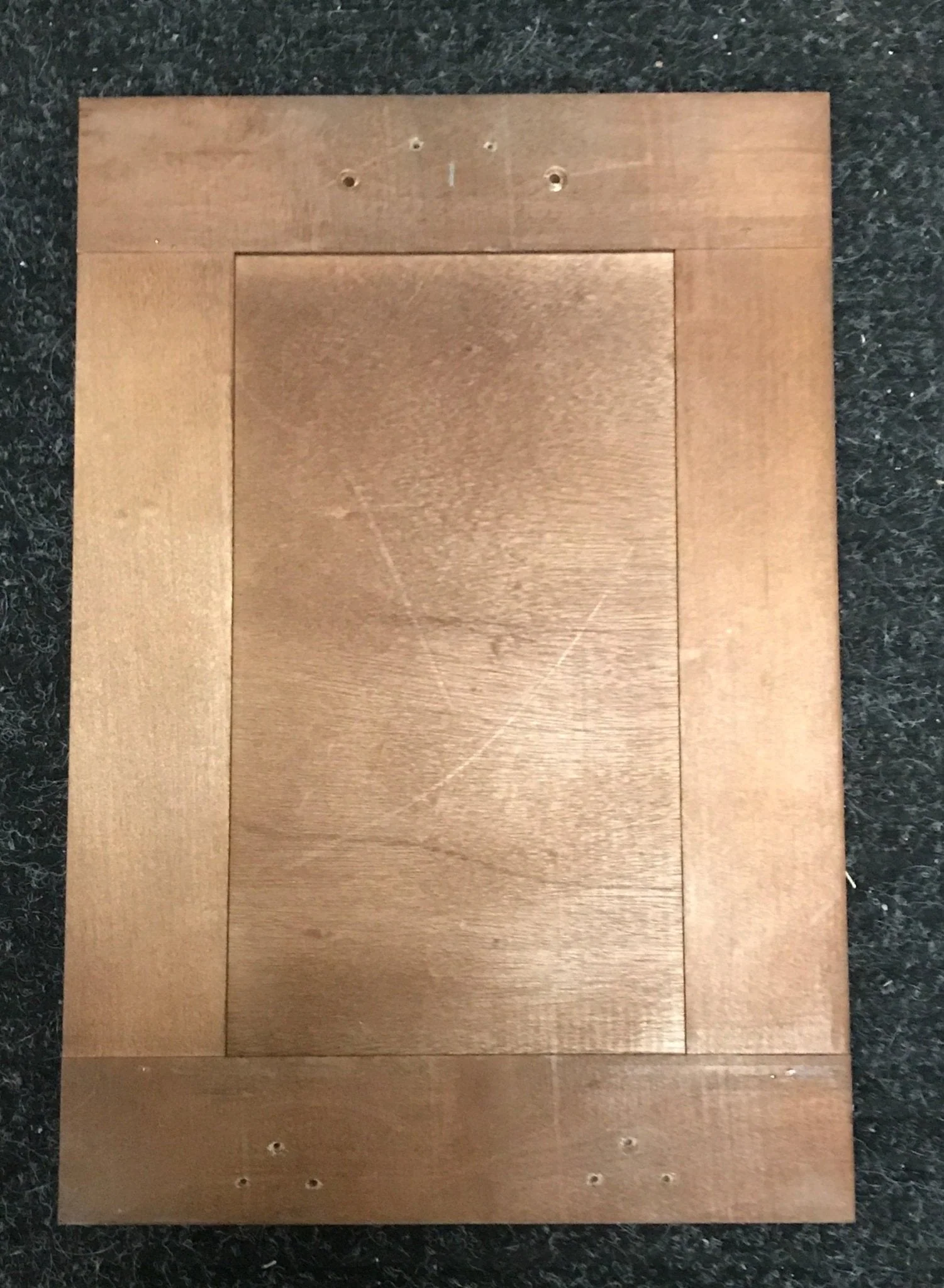 Used RV Cupboard/ Cabinet Door 15 3/4" H X 10 3/4" W X 3/4" D - Image 4