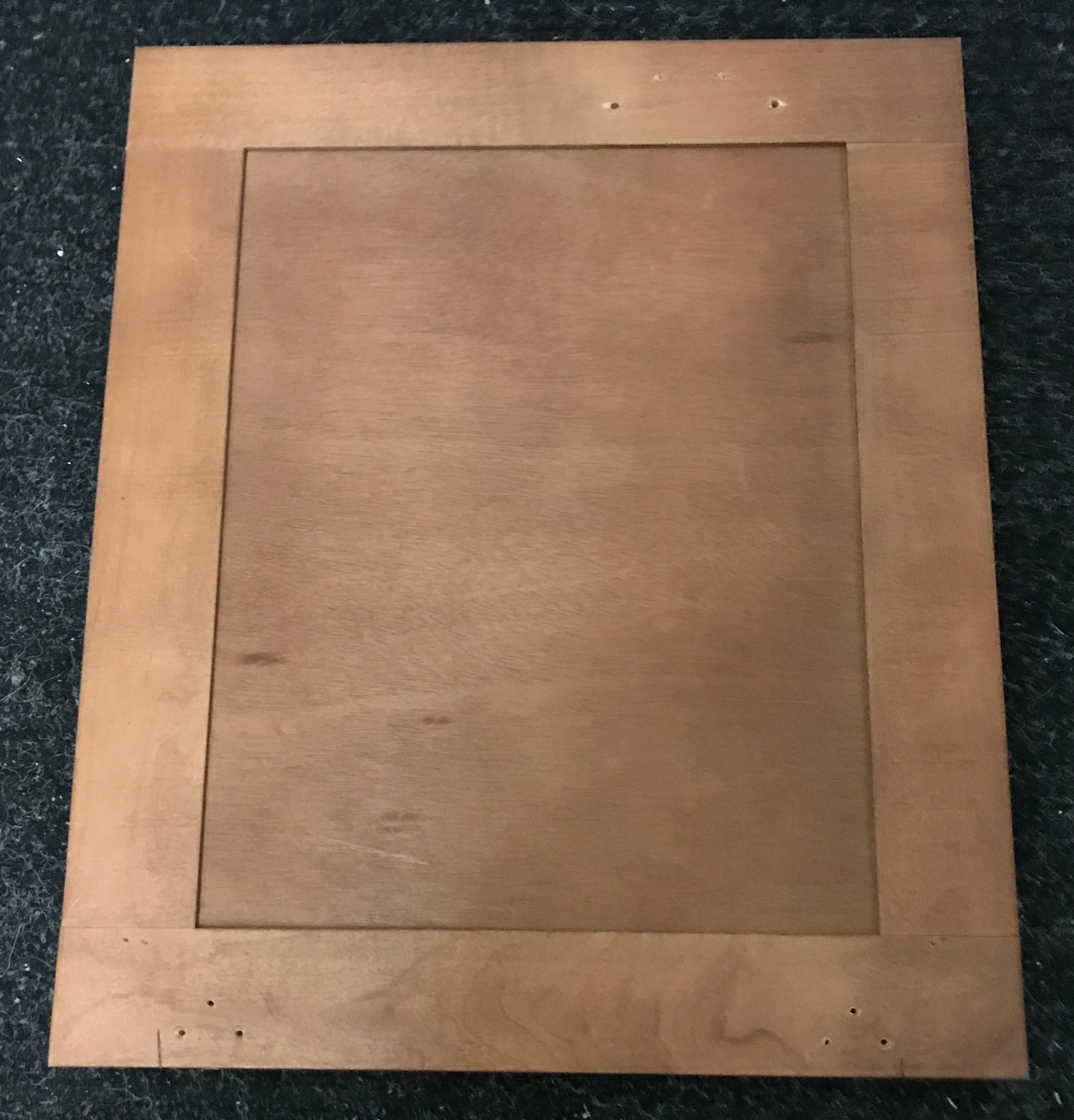 Used RV Cupboard/ Cabinet Door 15 3/4" H X 18 3/4" W X 3/4" D - Image 4