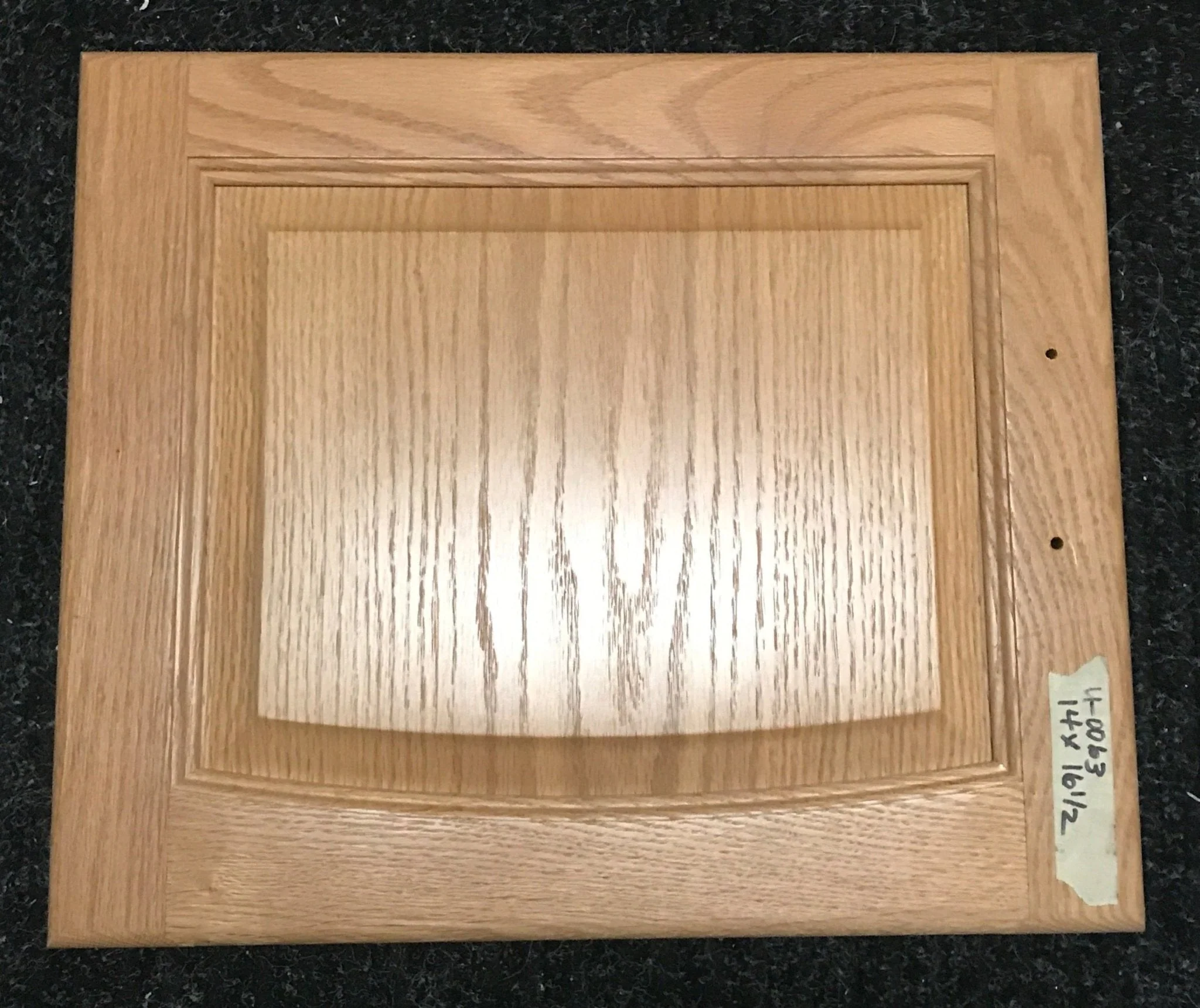 Used RV Cupboard/ Cabinet Door 16 1/2" H X 14" W X 3/4" D - Image 2